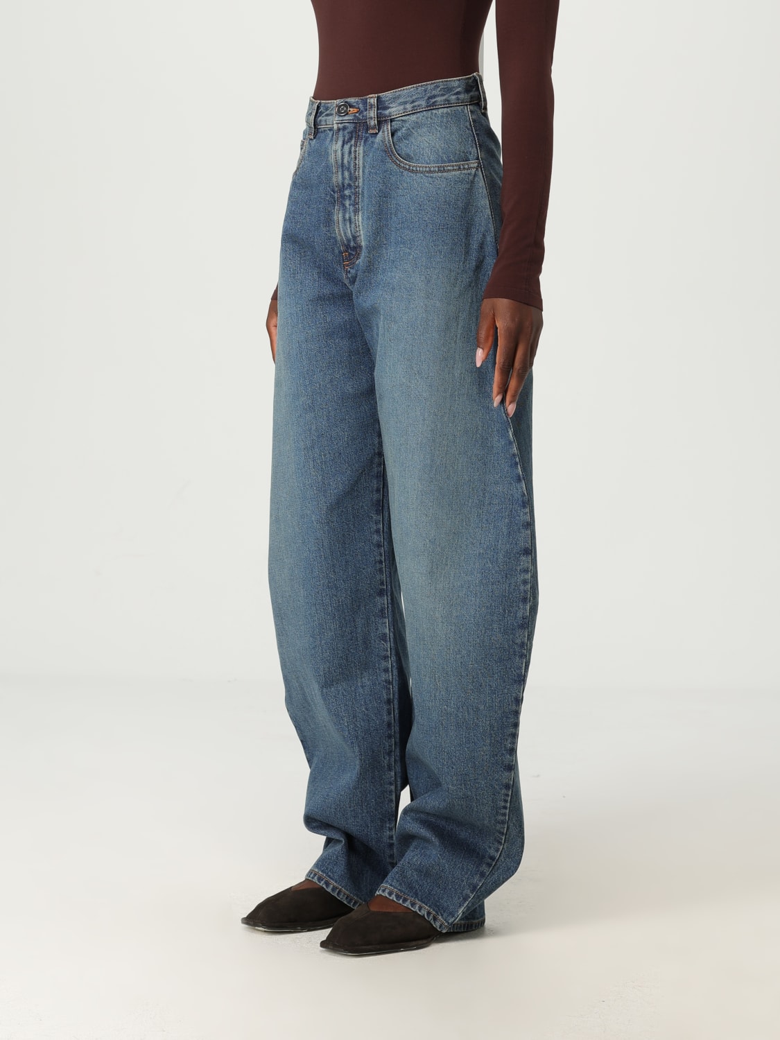 ALAÏA JEANS: Jeans woman AlaÏa, Denim - Img 4