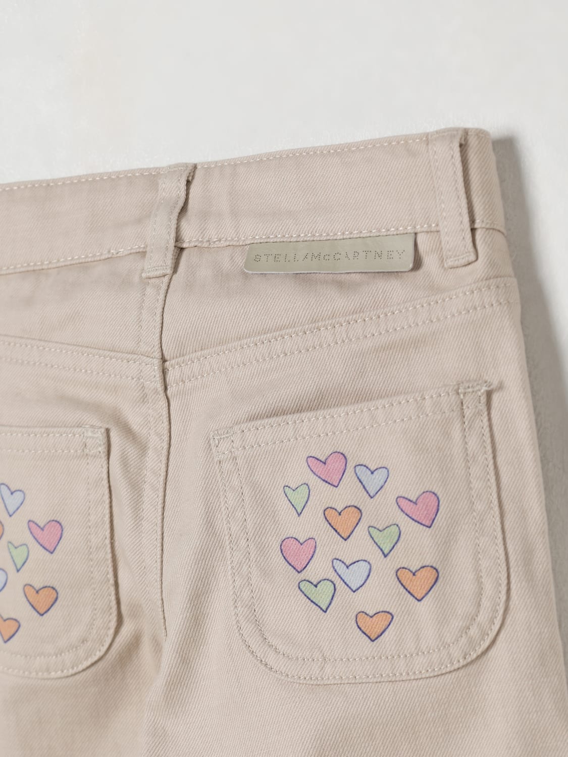 STELLA MCCARTNEY KIDS PANTALON: Pantalon enfant Stella McCartney Kids, Beige - Img 3