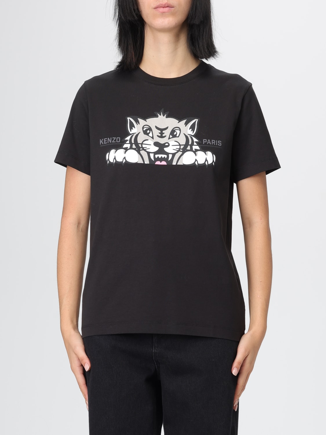 KENZO T-SHIRT: Polo femme Kenzo, Noir - Img 1