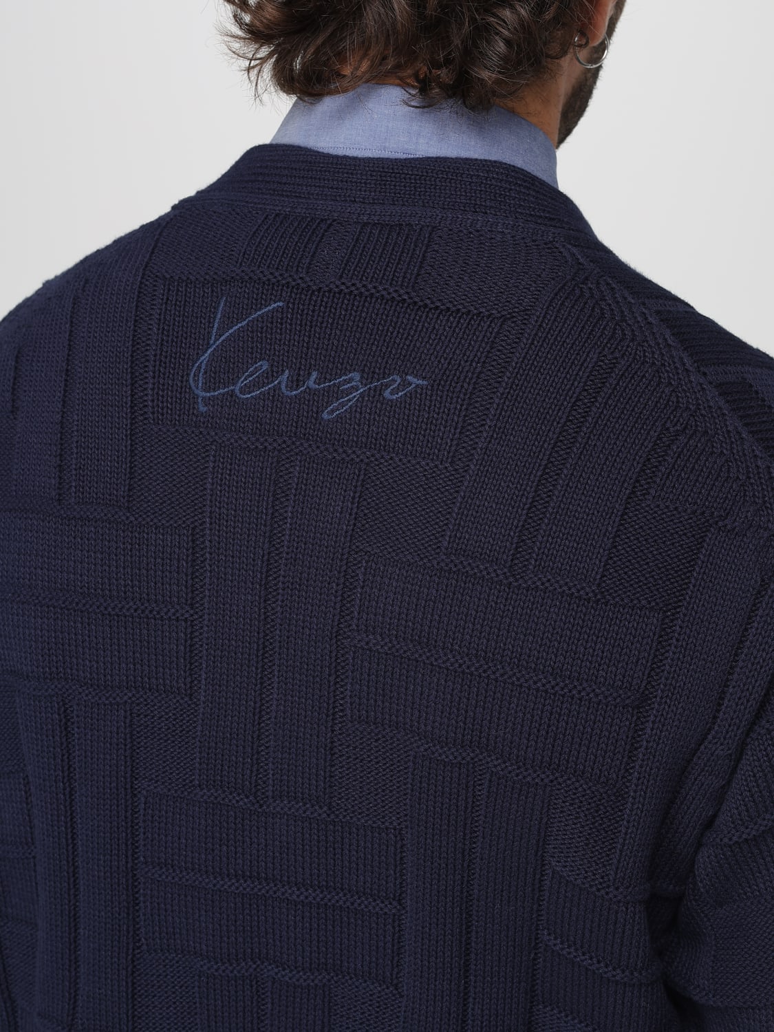 KENZO SWEATER: Sweatshirt men Kenzo, Blue - Img 5