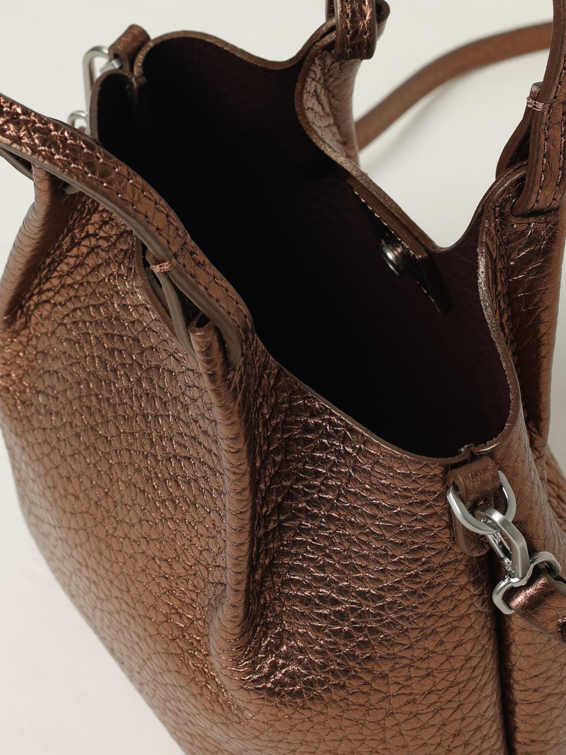 GIANNI CHIARINI MINI BAG: Crossbody bags woman Gianni Chiarini, Brown - Img 3