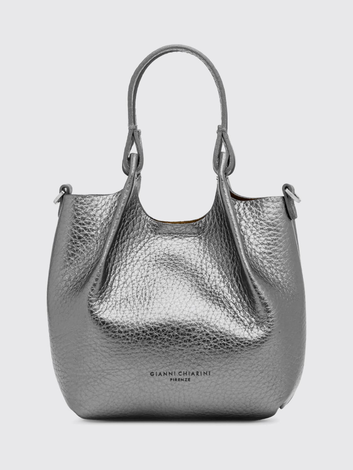 GIANNI CHIARINI MINITASCHE: Umhängetasche damen Gianni Chiarini, Silber - Img 1