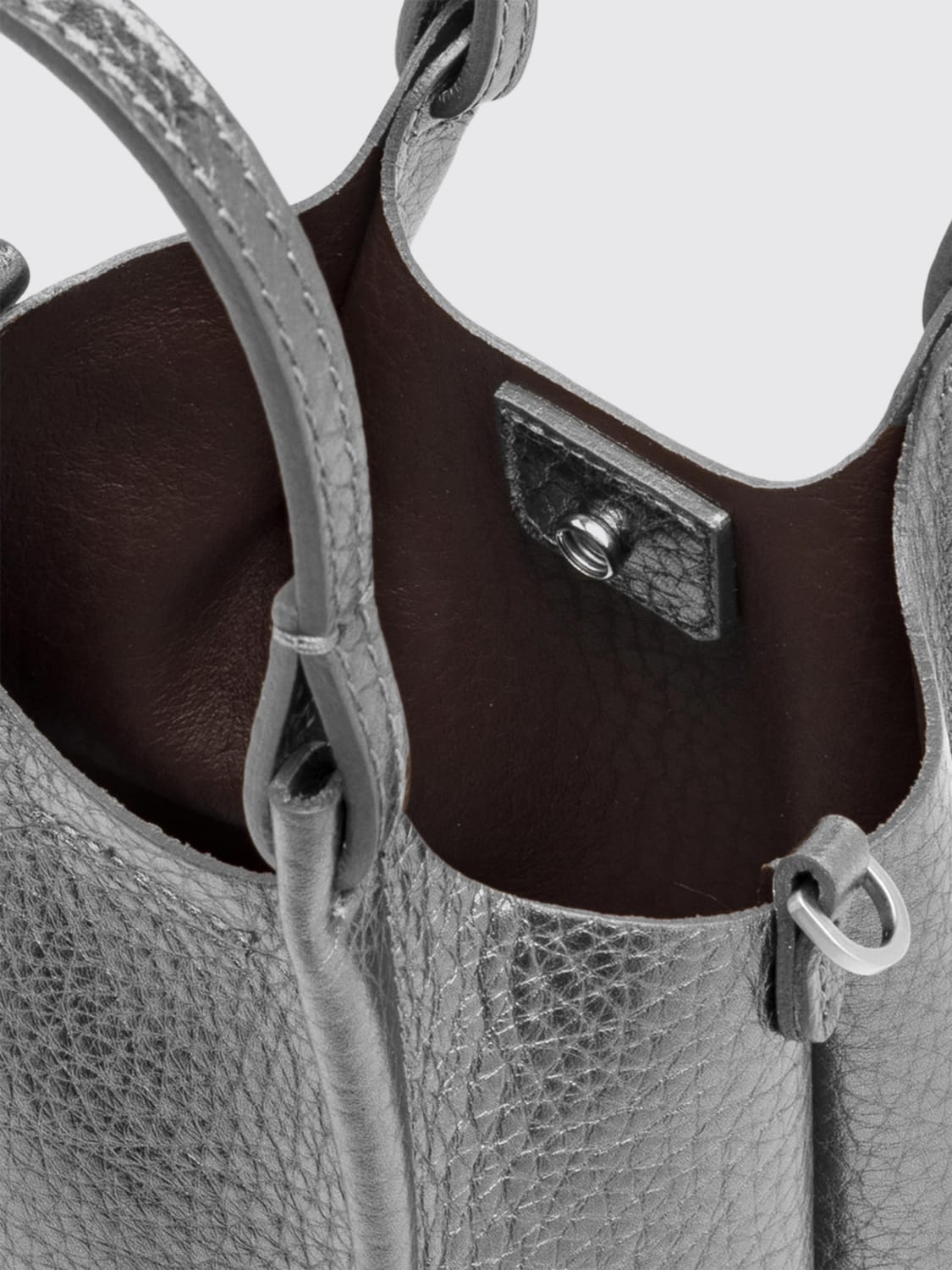 GIANNI CHIARINI MINITASCHE: Umhängetasche damen Gianni Chiarini, Silber - Img 3