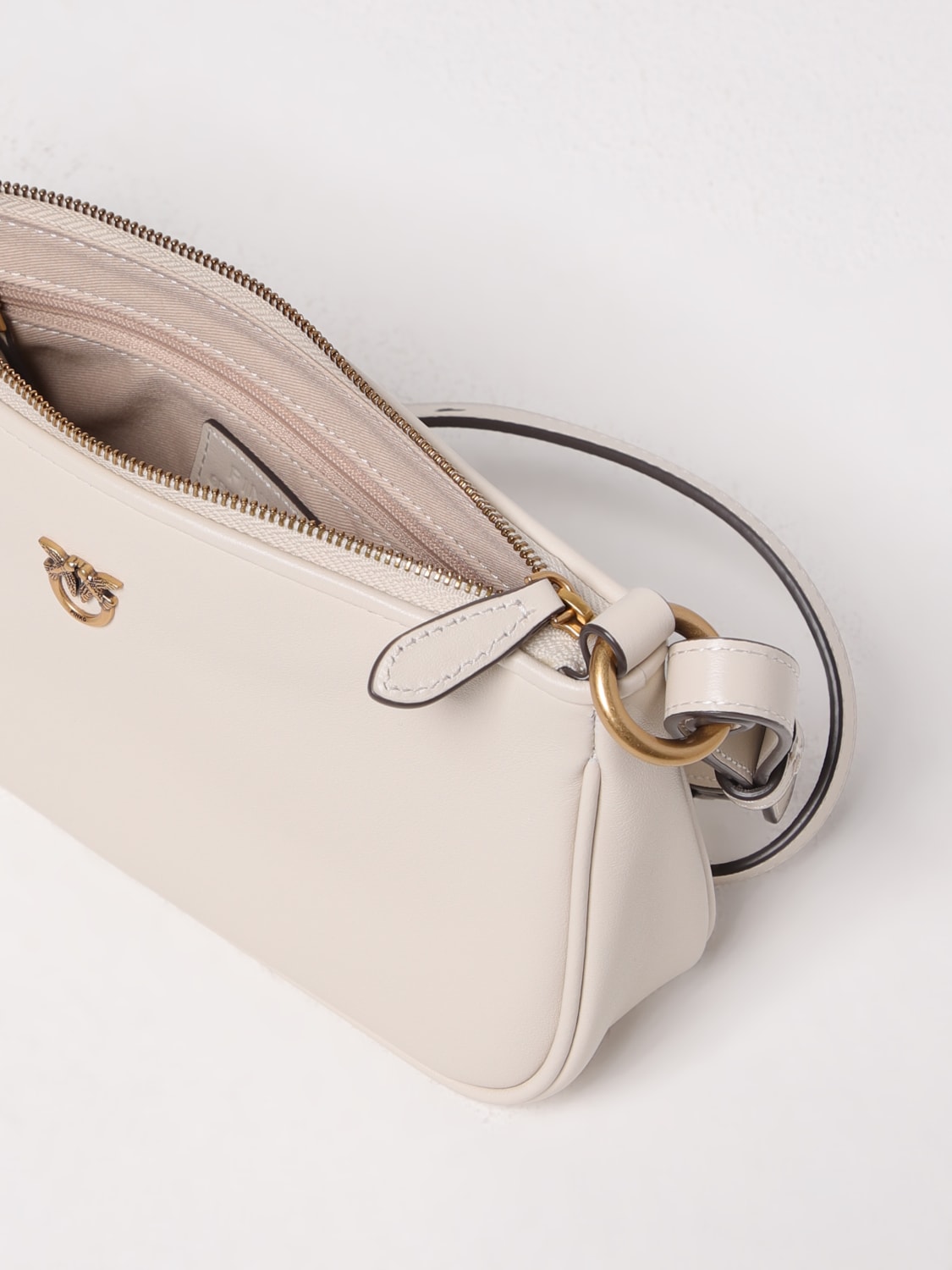 PINKO MINI BAG: Shoulder bag woman Pinko, White - Img 3