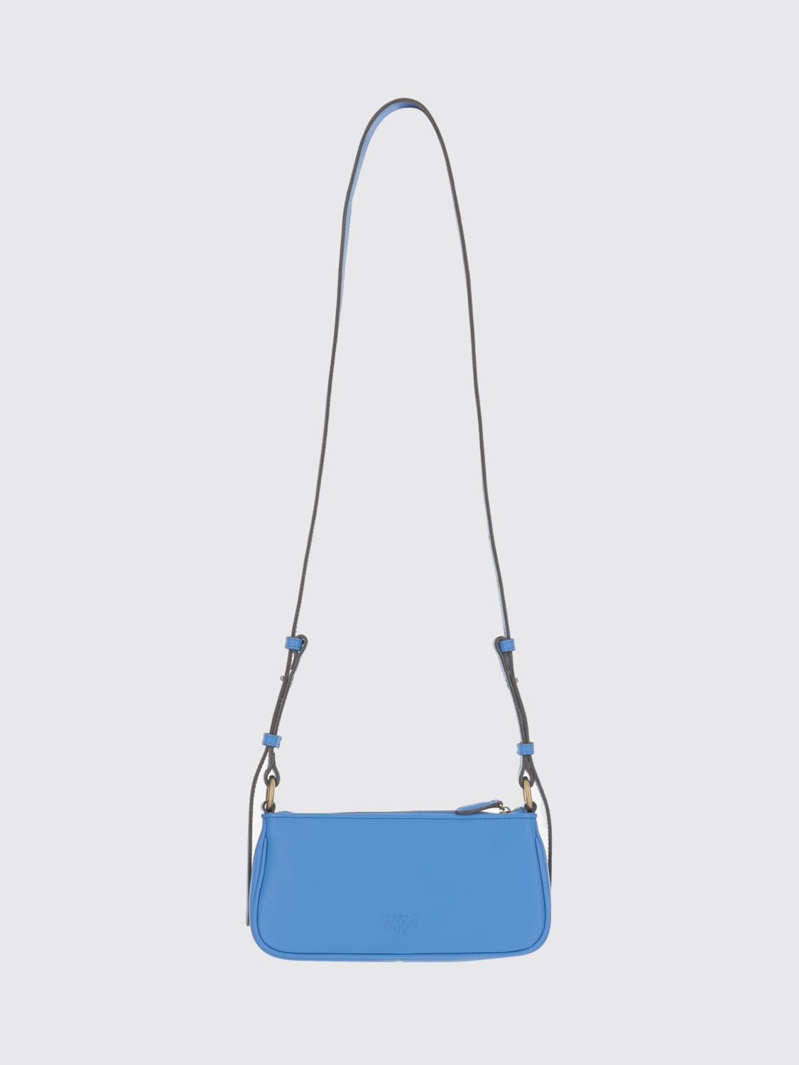PINKO MINI BOLSO: Bolso de hombro mujer Pinko, Azul Oscuro - Img 2