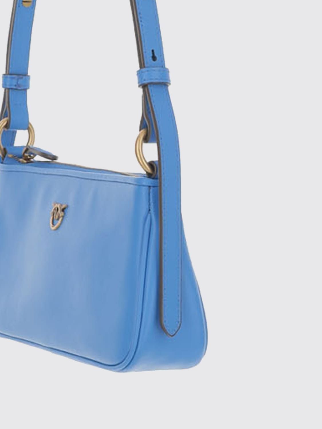 PINKO MINI BOLSO: Bolso de hombro mujer Pinko, Azul Oscuro - Img 3