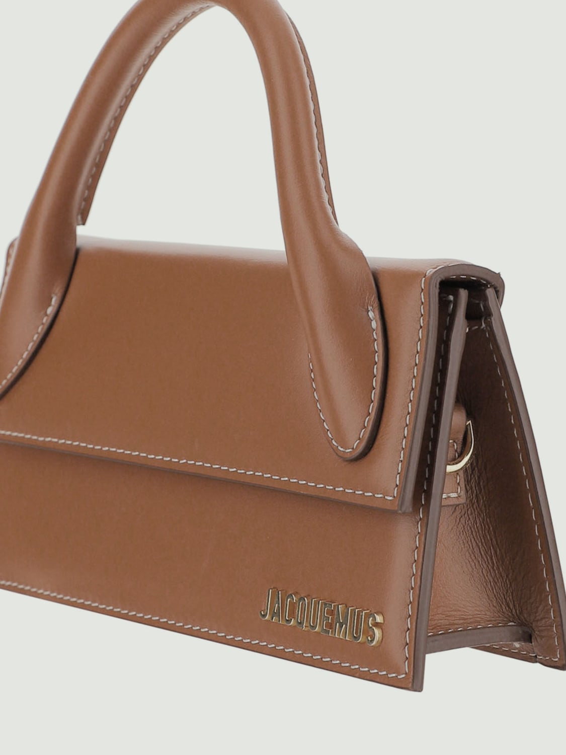 JACQUEMUS BOLSO DE MANO: Bolso de hombro mujer Jacquemus, Marrón - Img 3