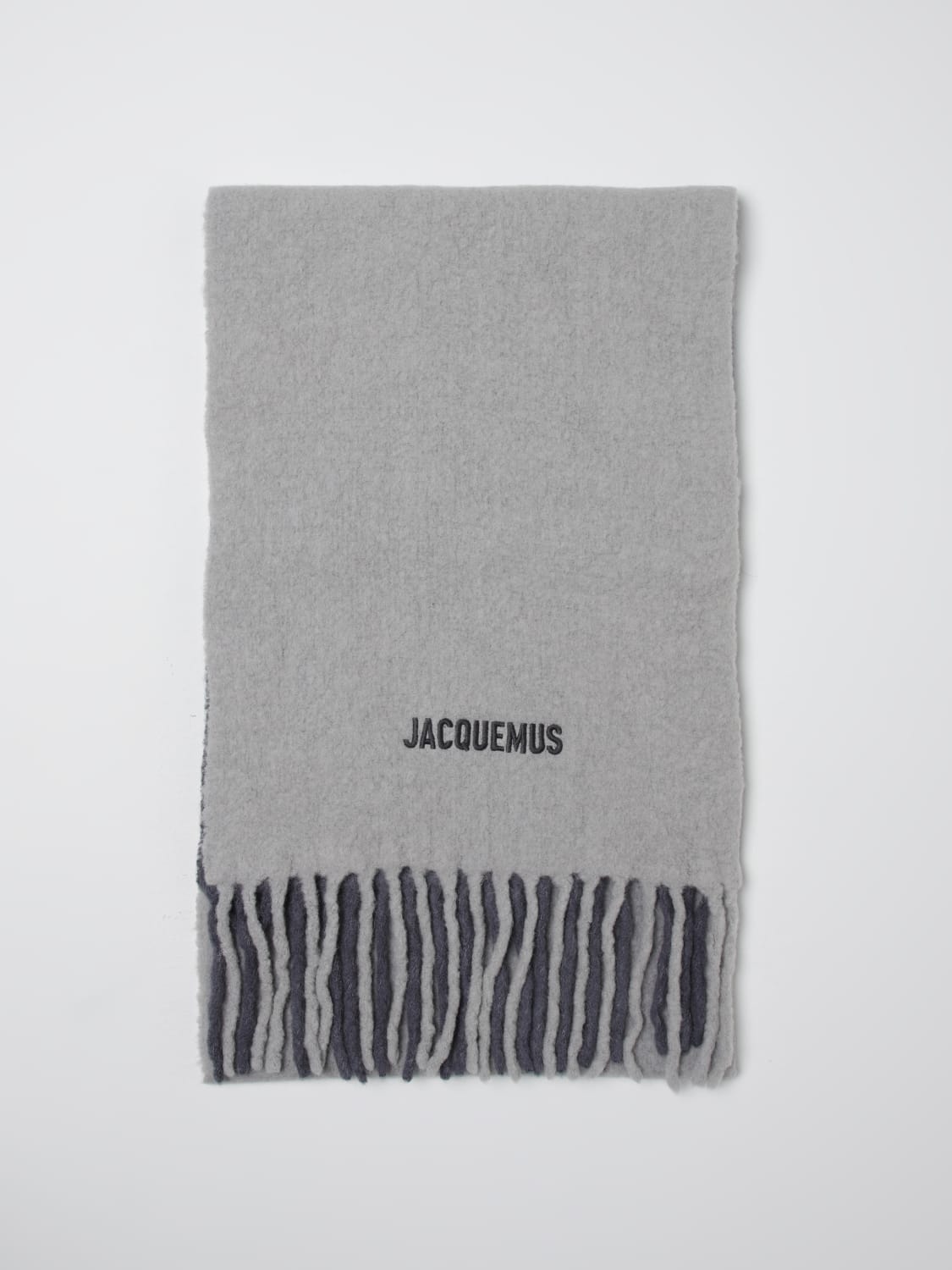 JACQUEMUS SCARF: Scarf men Jacquemus, Grey - Img 1