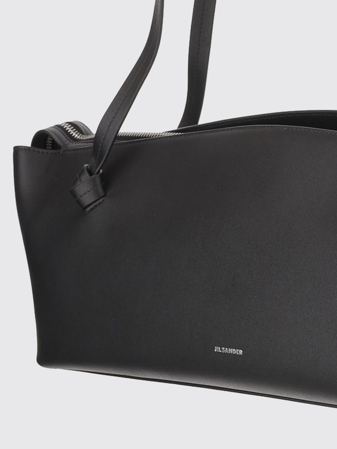 JIL SANDER SHOULDER BAG: Shoulder bag woman Jil Sander, Black - Img 3