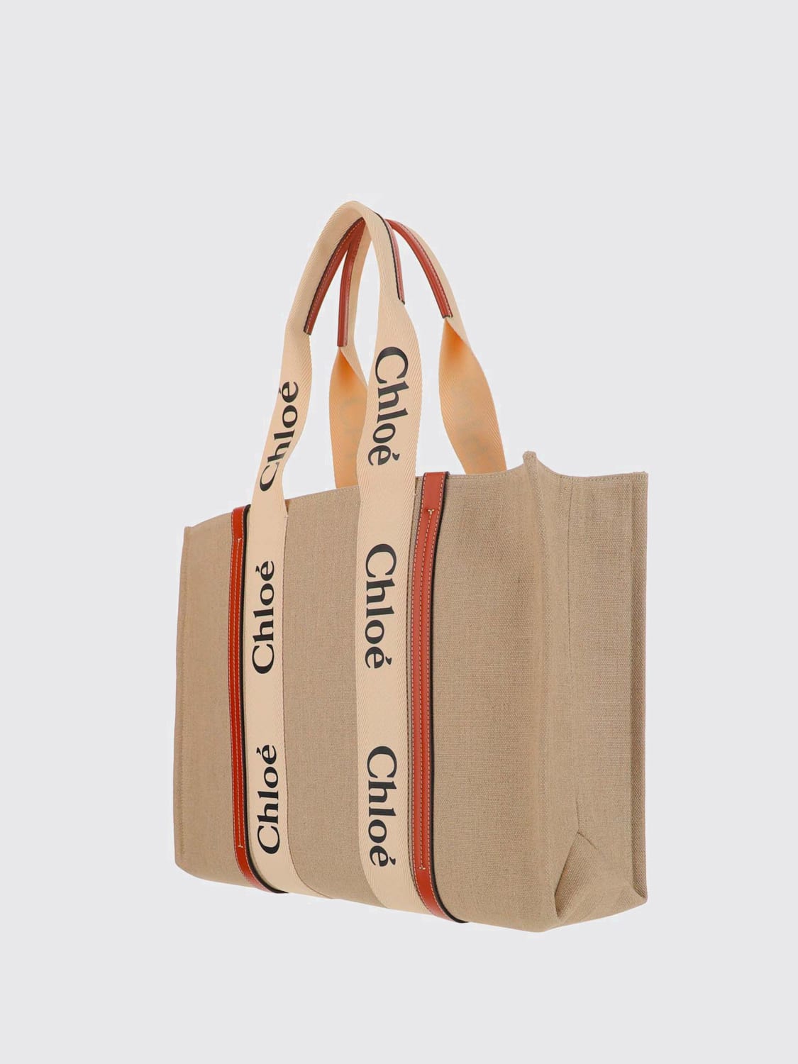 CHLOÉ TOTE BAG: Shoulder bag woman ChloÉ, Beige - Img 2