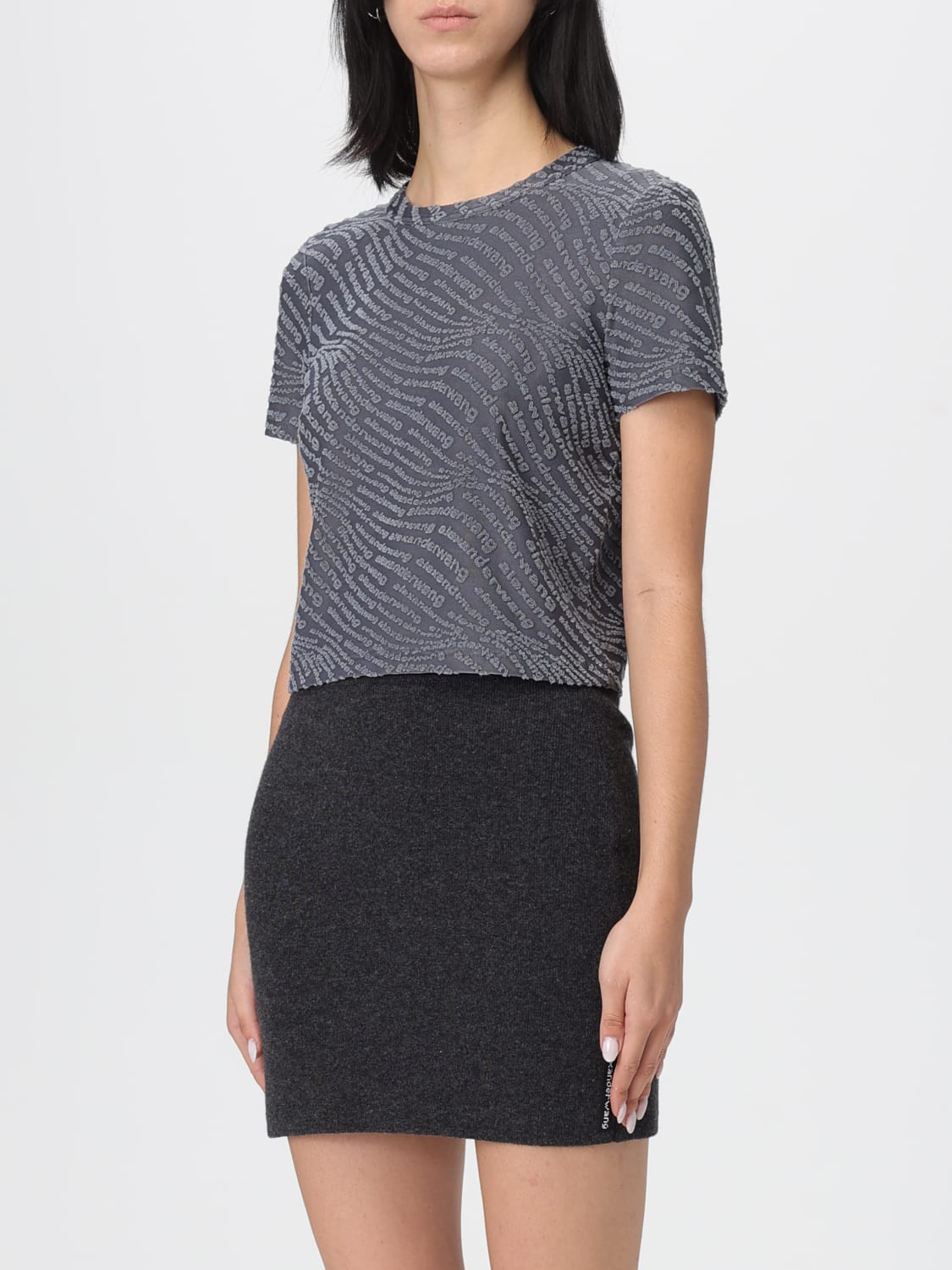 ALEXANDER WANG TOP: Top damen Alexander Wang, Grau - Img 4