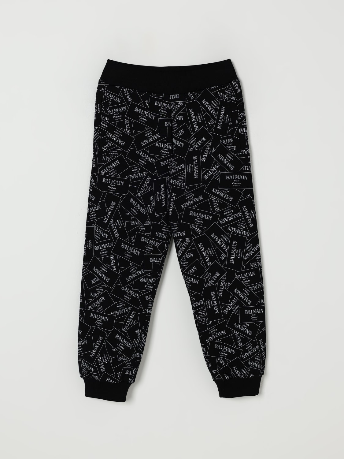 BALMAIN PANTS: Pants kids Balmain, Black - Img 1