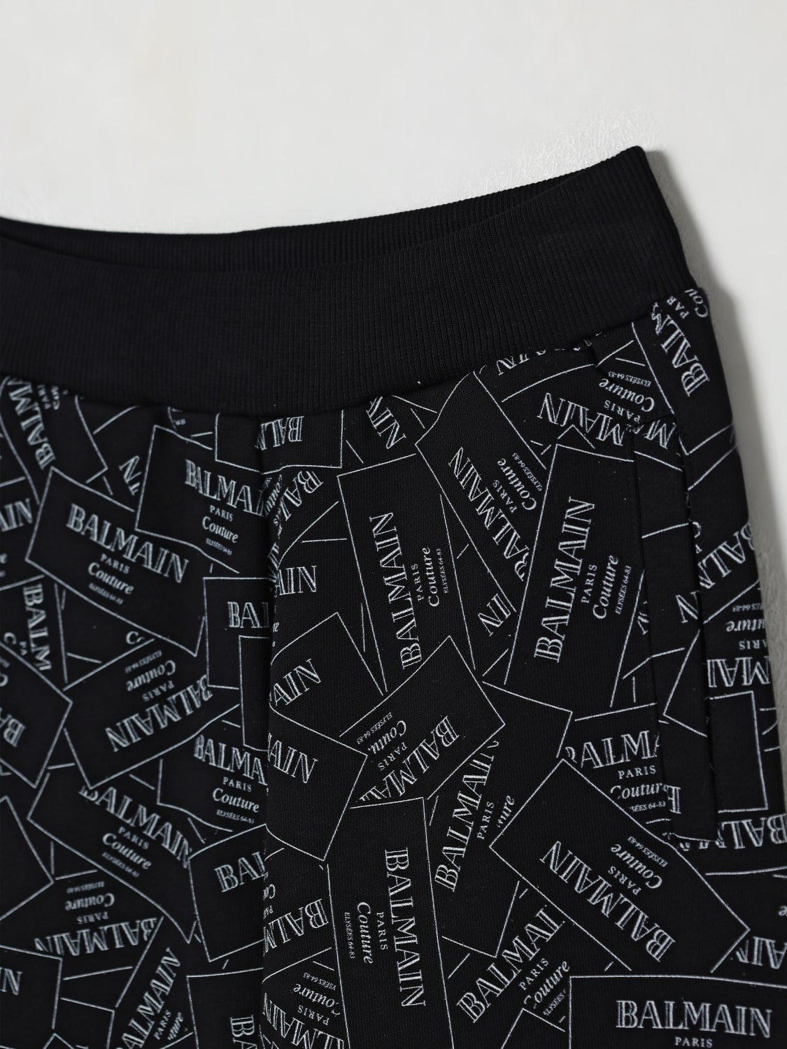 BALMAIN PANTS: Pants kids Balmain, Black - Img 3