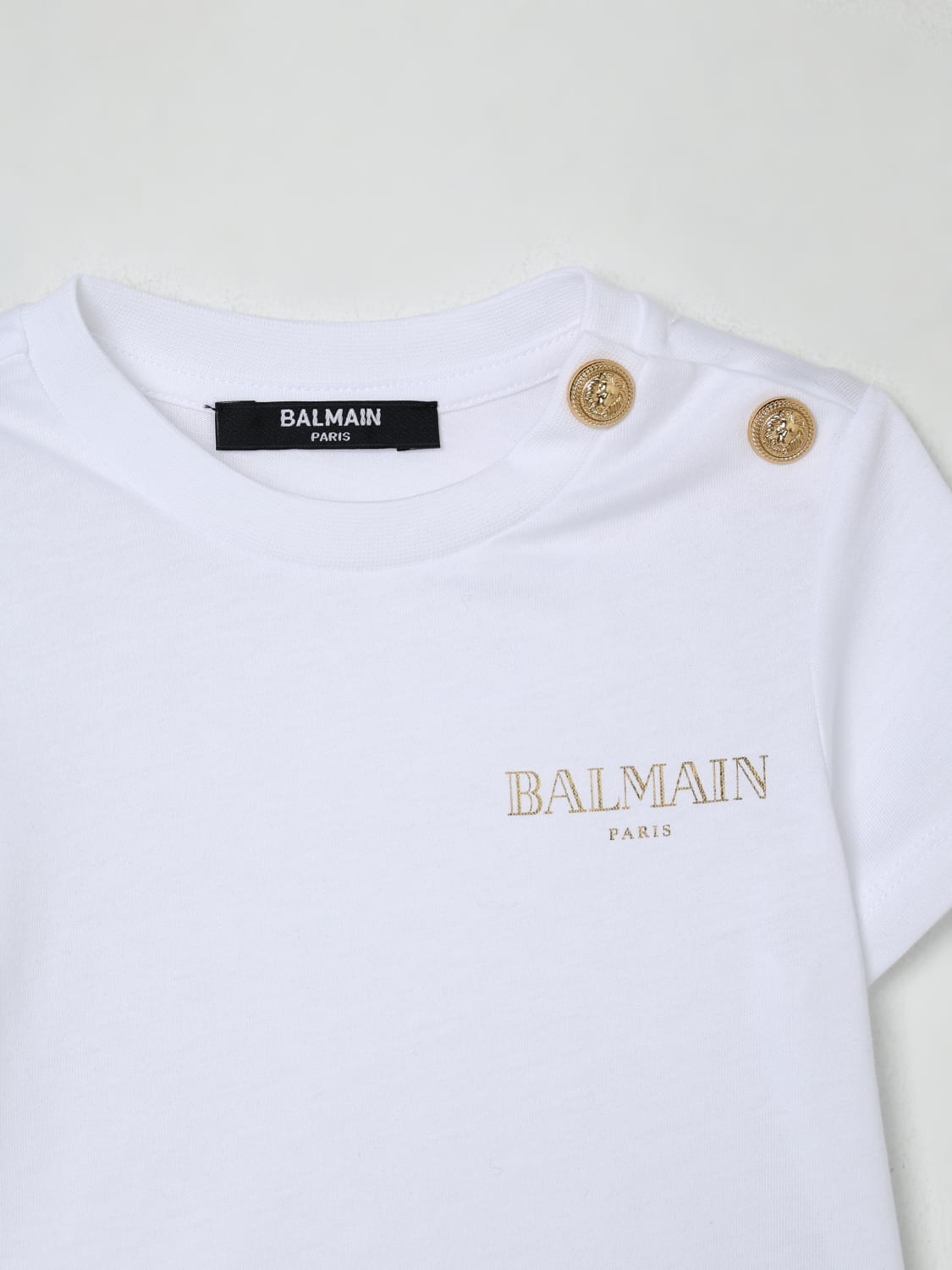 BALMAIN T-SHIRT: T-shirt kids Balmain, White - Img 3