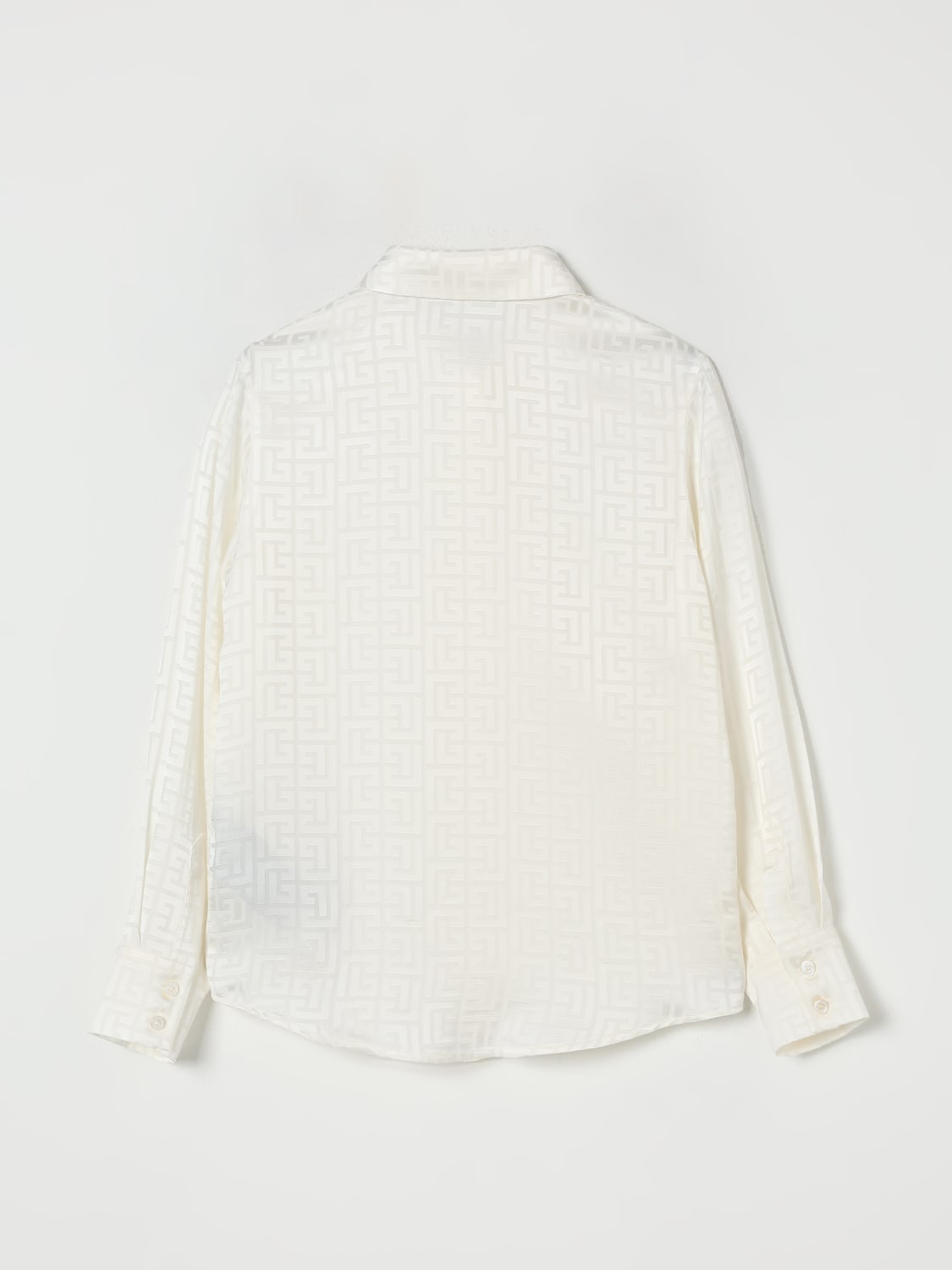 BALMAIN CAMISA: Camisa niños Balmain, Blanco - Img 2