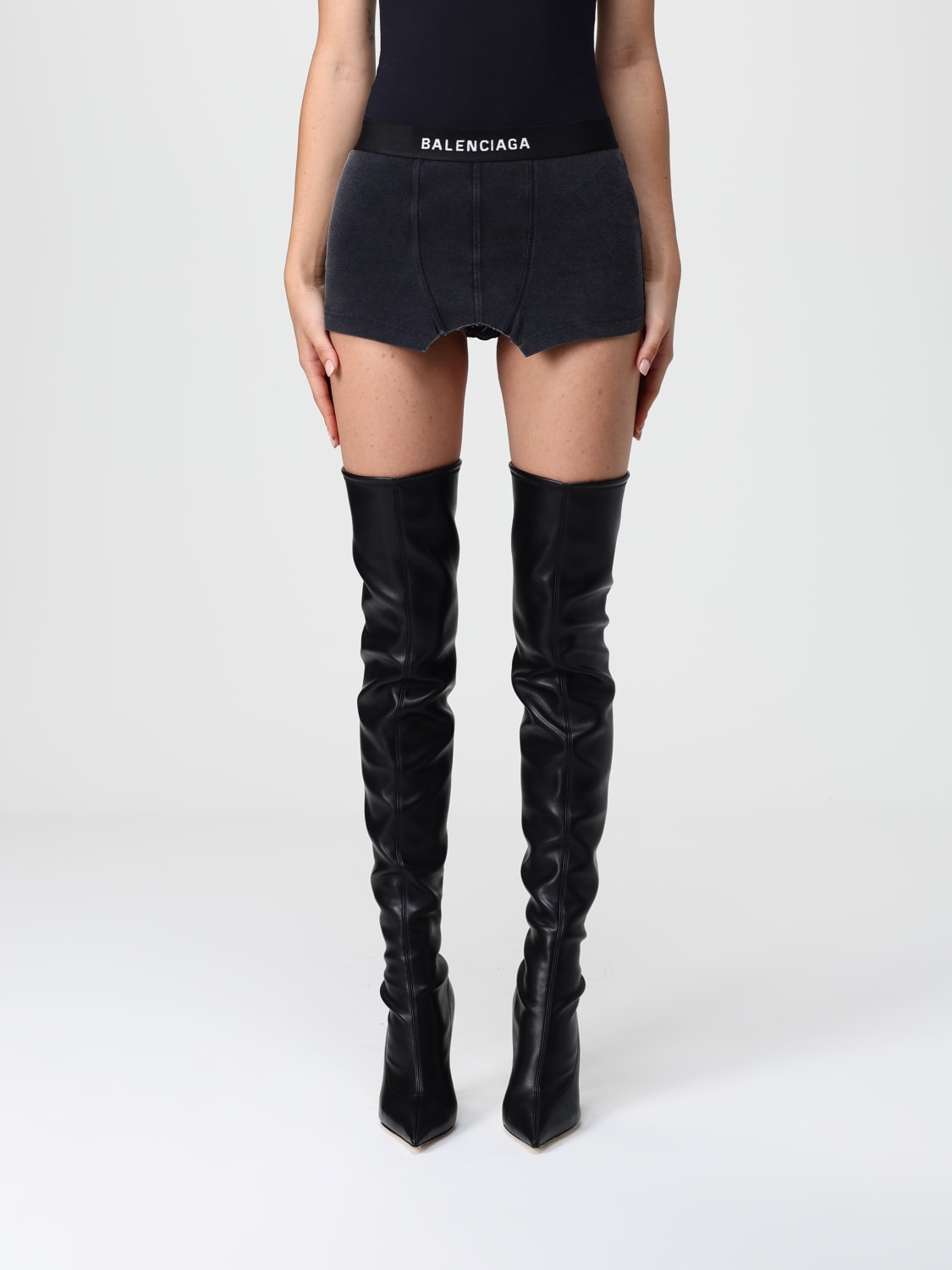 BALENCIAGA SKIRT: Skirt woman Balenciaga, Black - Img 1