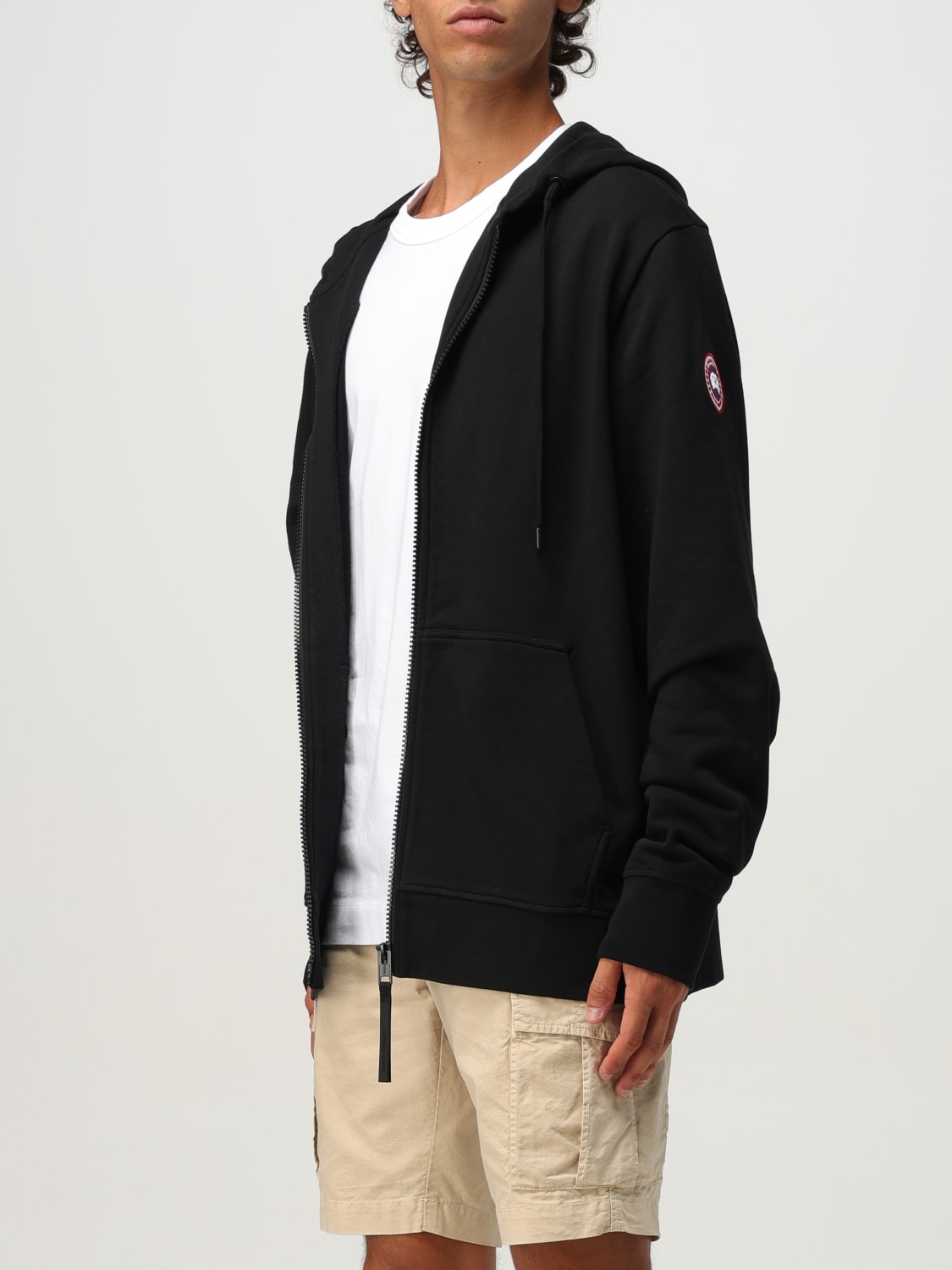 CANADA GOOSE SUDADERA: Chaqueta hombre Canada Goose, Negro - Img 3