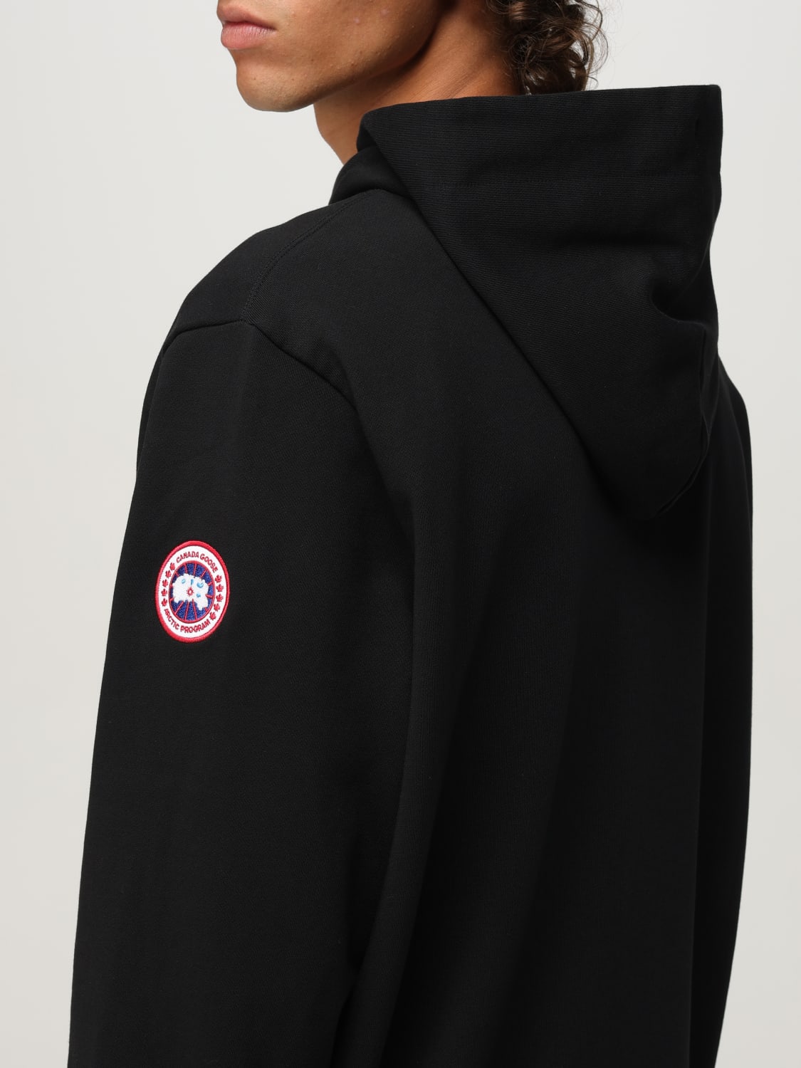 CANADA GOOSE SUDADERA: Chaqueta hombre Canada Goose, Negro - Img 4