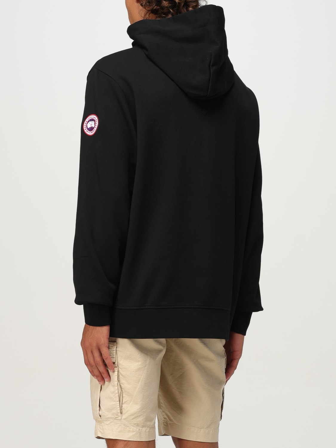 CANADA GOOSE 卫衣: 卫衣 男士 Canada Goose, 黑色 - Img 2