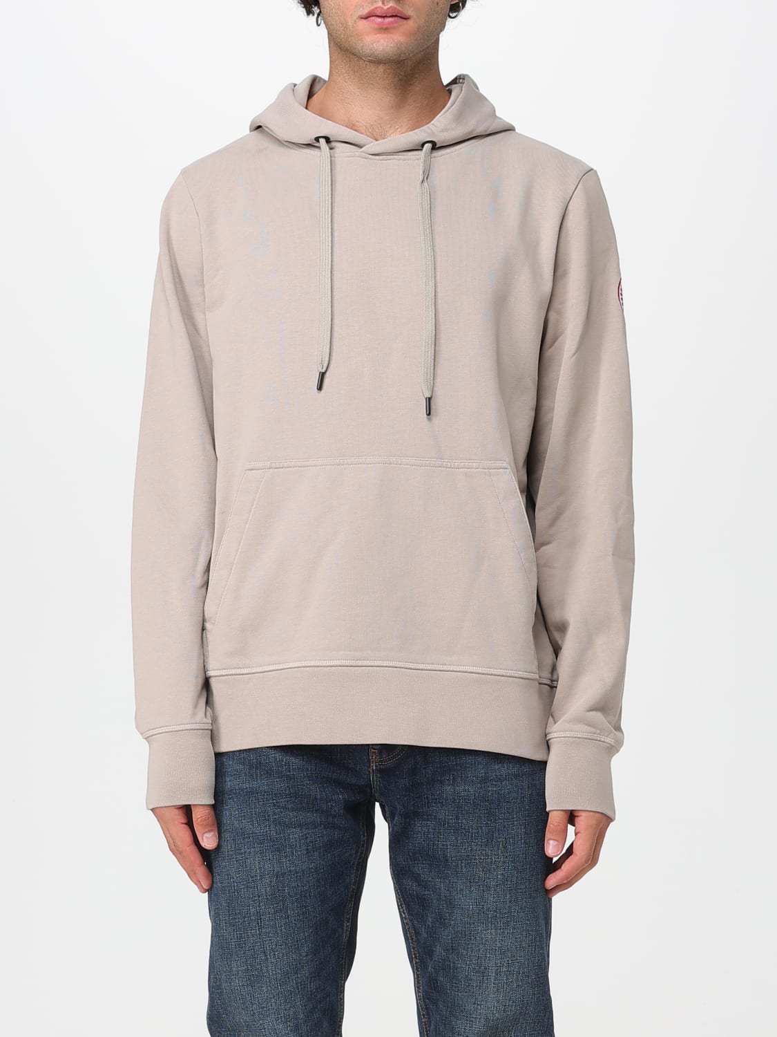 CANADA GOOSE SWEATSHIRT: Sweatshirt homme Canada Goose, Beige - Img 1