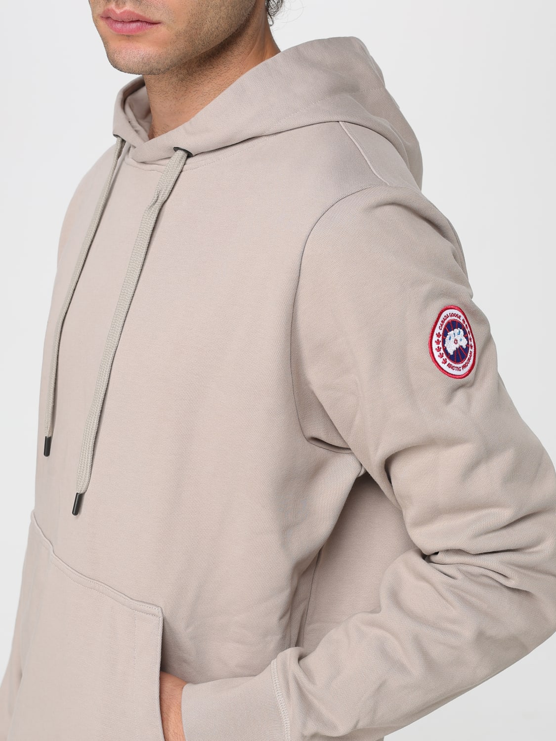 CANADA GOOSE SWEATSHIRT: Sweatshirt homme Canada Goose, Beige - Img 3