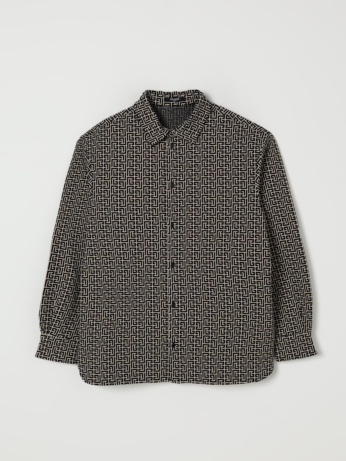 BALMAIN 衬衫: 衬衫 儿童 Balmain, 印花/多色 - Img 1