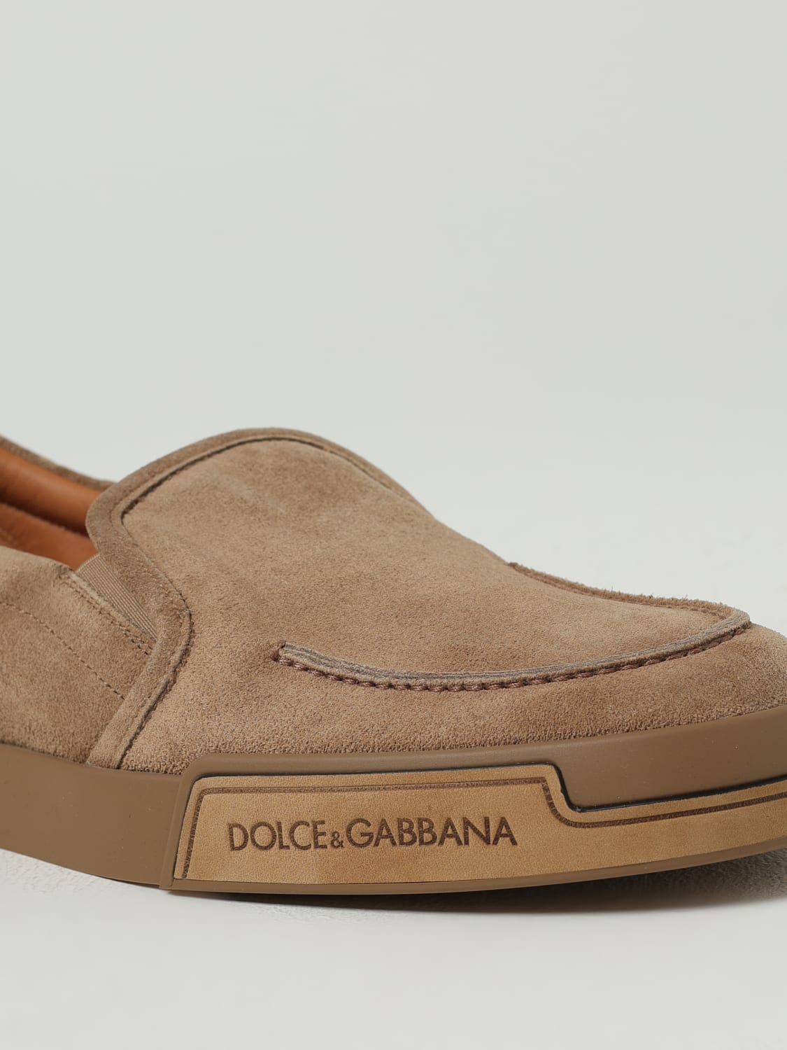 DOLCE & GABBANA SNEAKERS: Loafers men Dolce & Gabbana, Hazel - Img 4