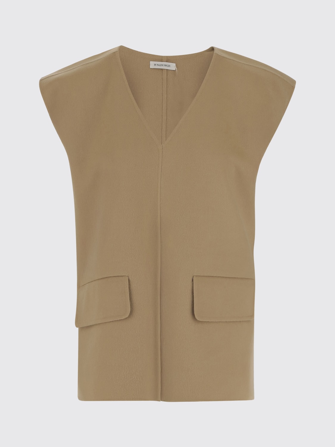 BY MALENE BIRGER GILET: Top femme by Malene Birger, Beige - Img 1