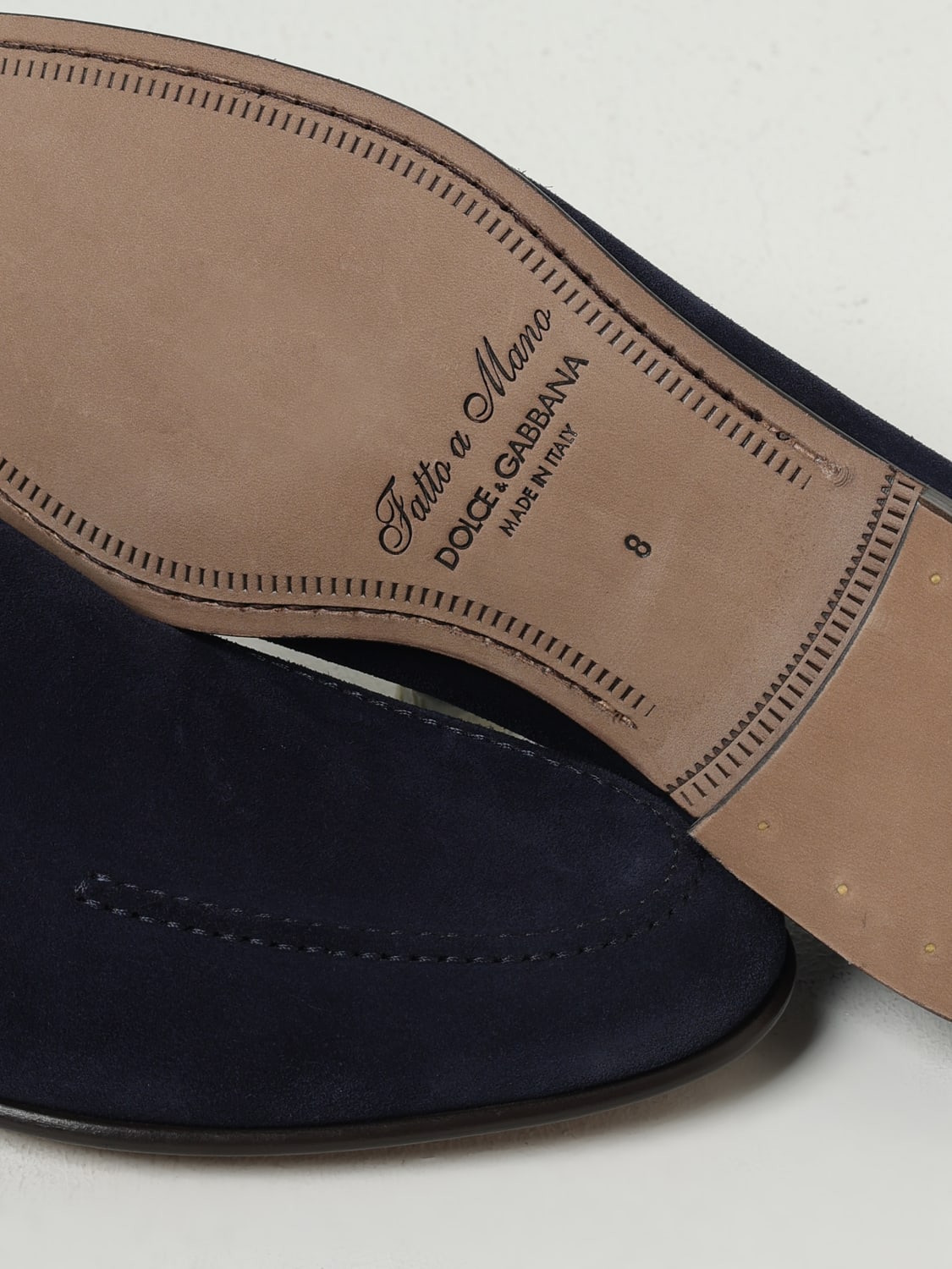 DOLCE & GABBANA ローファー: ローファー メンズ Dolce & Gabbana, ブルー - Img 4