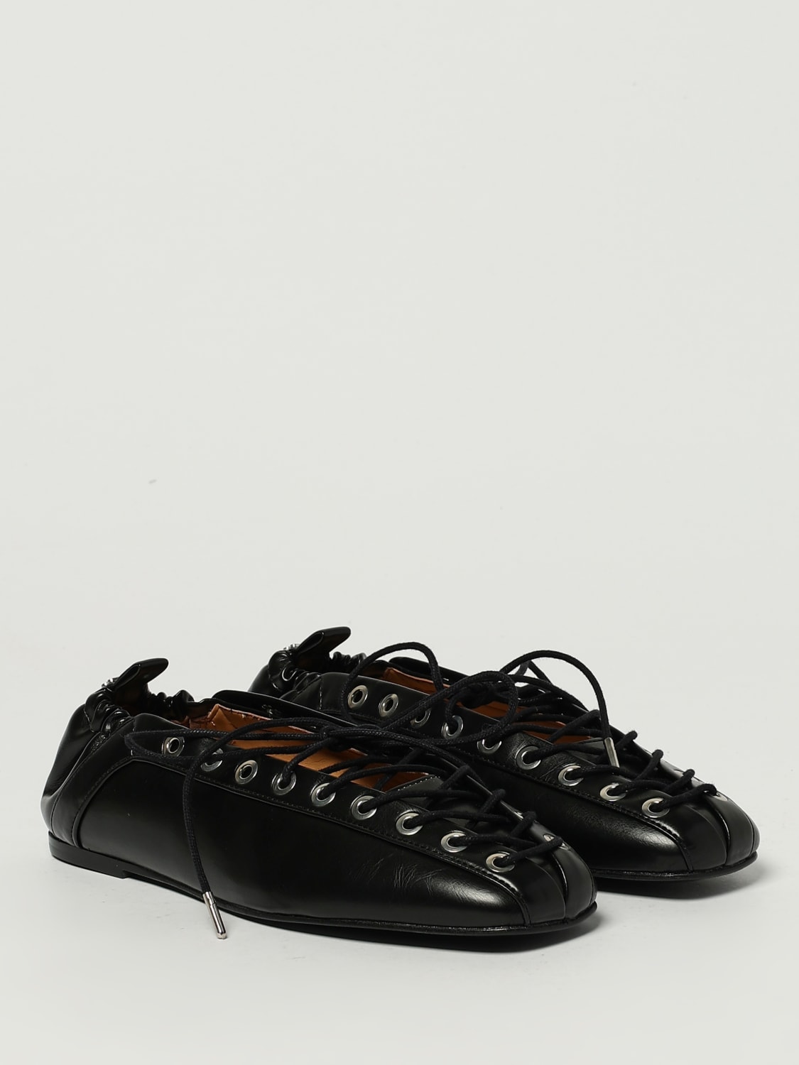 GANNI BALLET FLAT: Ballet flats woman Ganni, Black - Img 3