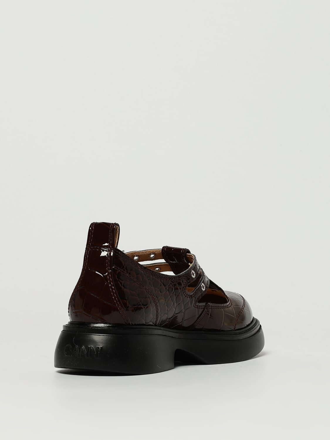 GANNI MOKASSINS: Mokassins damen Ganni, Braun - Img 3