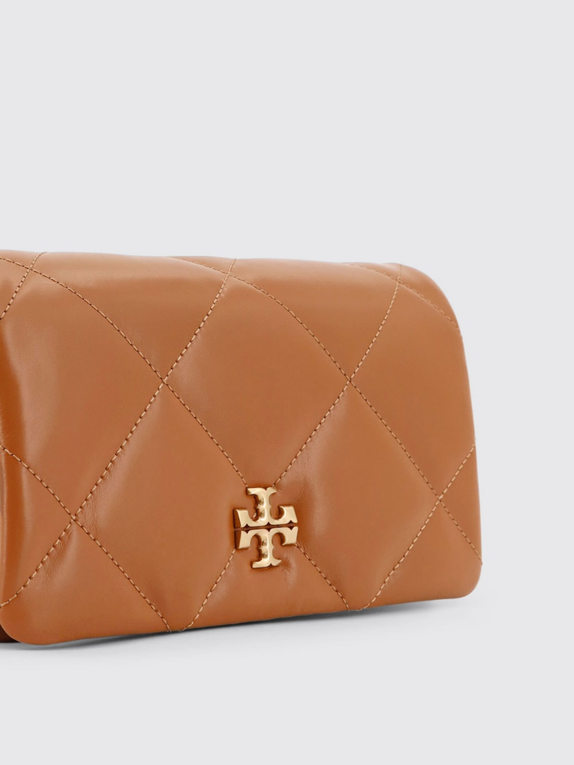 TORY BURCH MINI SAC: Sac porté épaule femme Tory Burch, Marron - Img 3