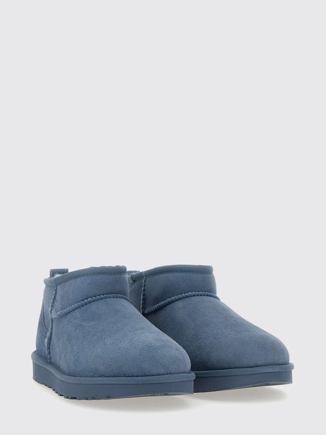 UGG BOTAS: Botines planos mujer UGG, Azul Oscuro - Img 2