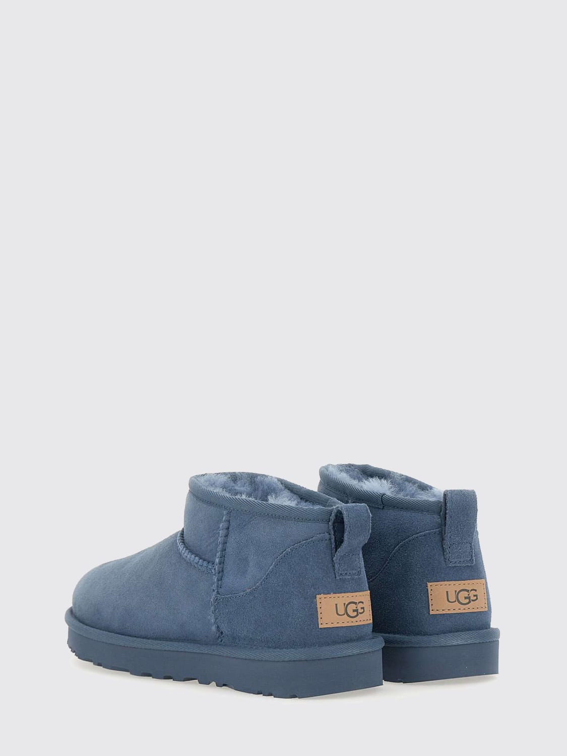 UGG BOTAS: Botines planos mujer UGG, Azul Oscuro - Img 3