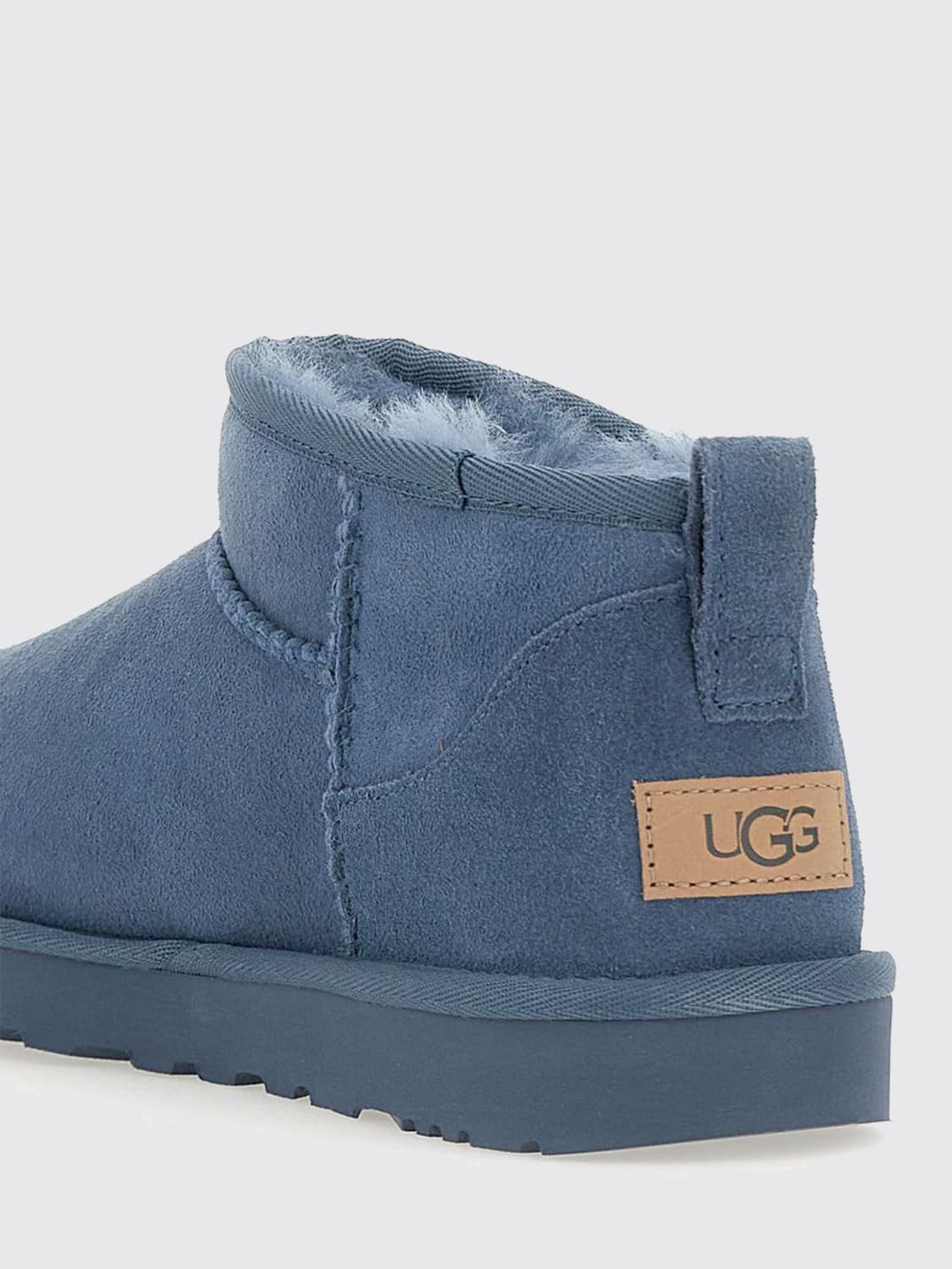 UGG BOTAS: Botines planos mujer UGG, Azul Oscuro - Img 4