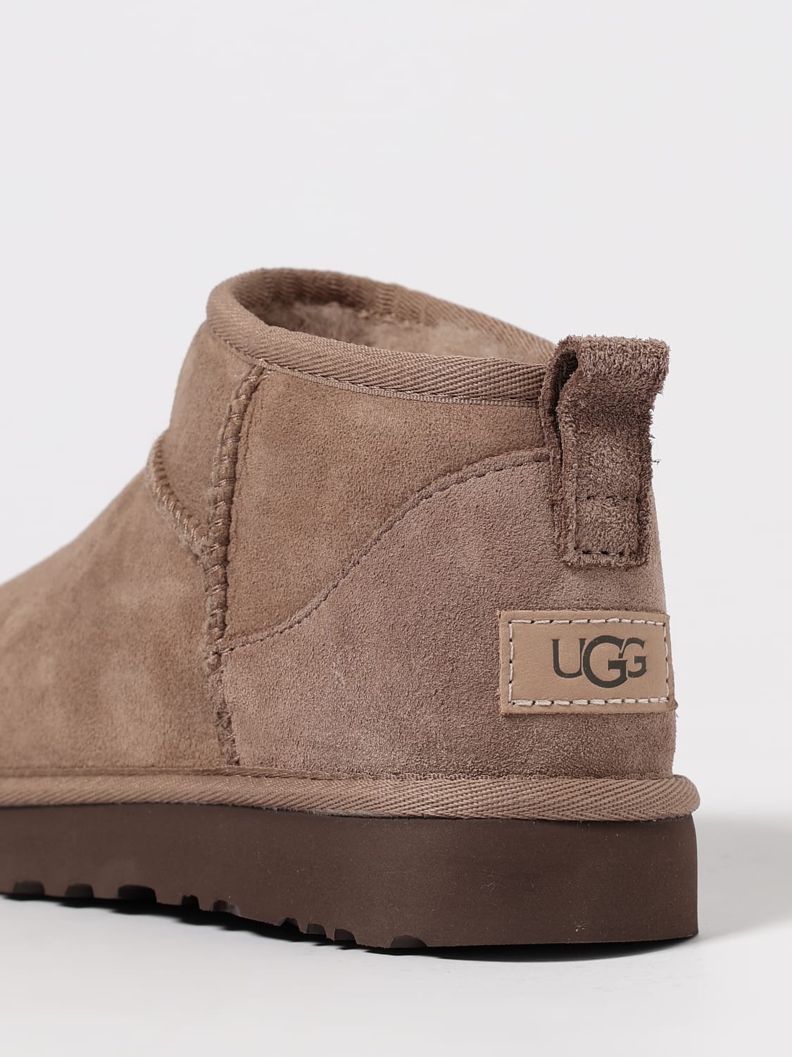 UGG BOTAS: Botines planos mujer UGG, Cacao - Img 4