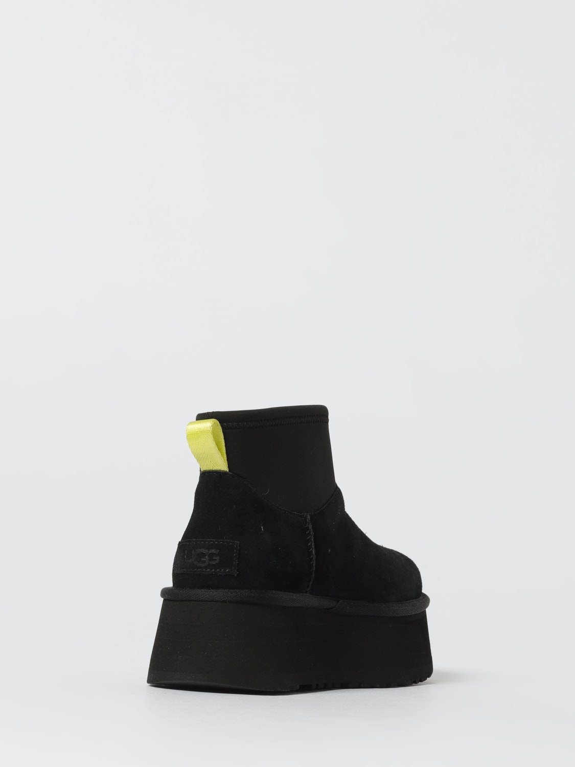 UGG BOTTES: Bottines plates femme UGG, Noir - Img 3