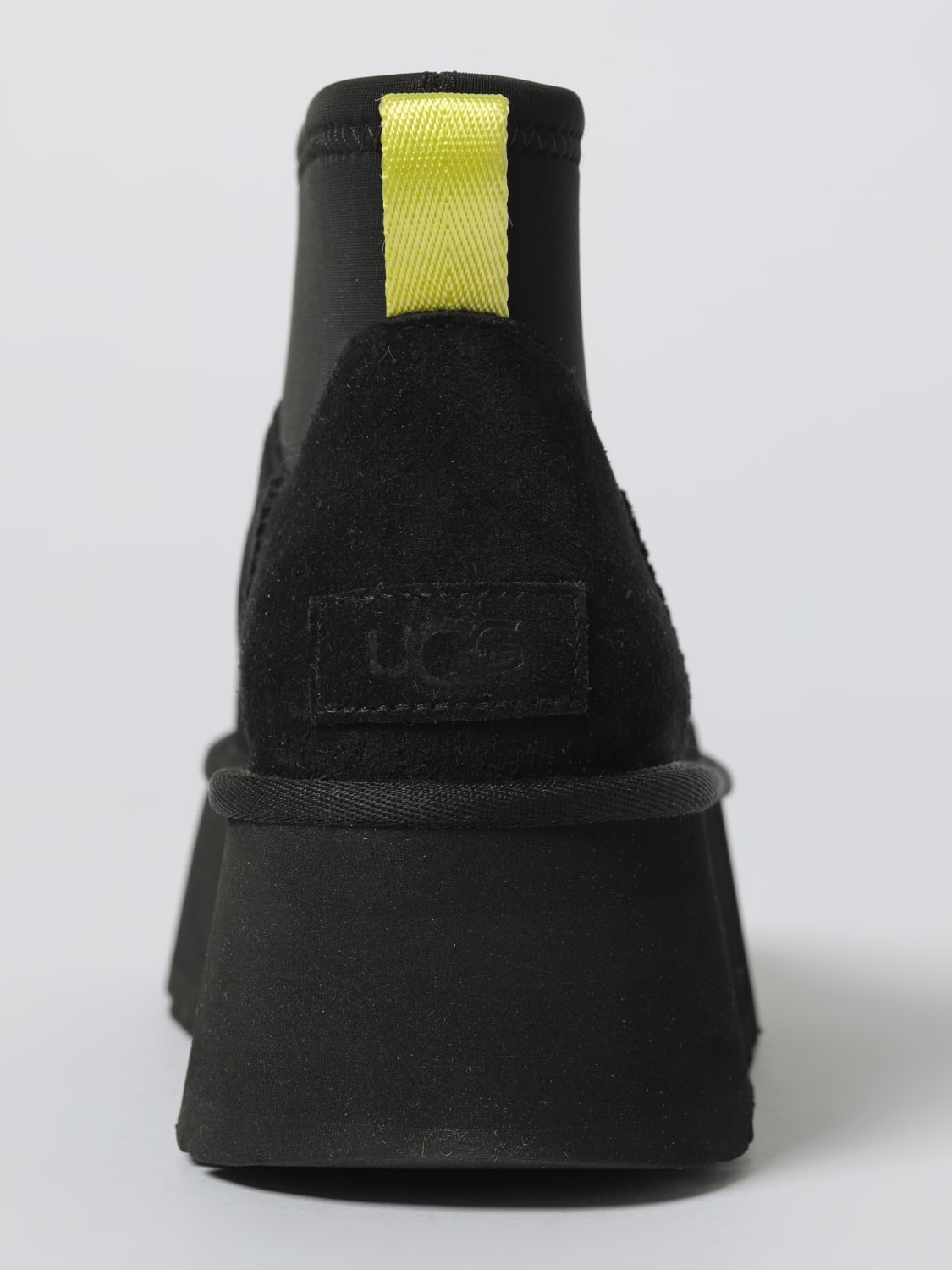 UGG BOTTES: Bottines plates femme UGG, Noir - Img 4