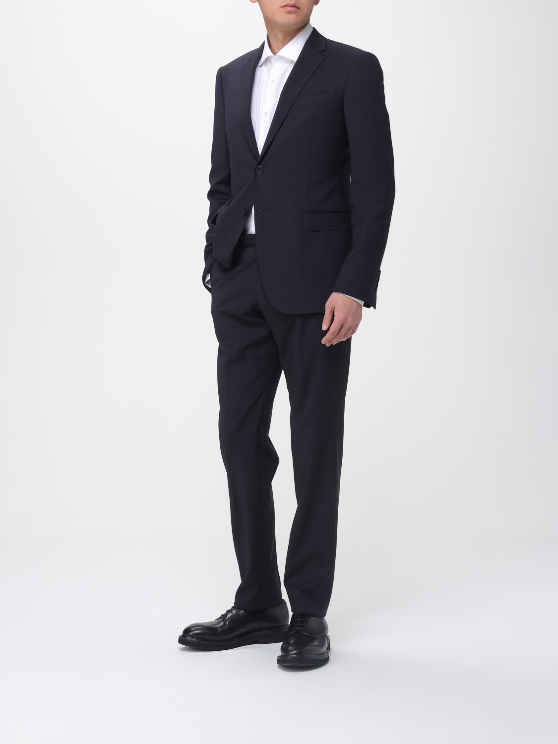 EMPORIO ARMANI 西服套装: 运动服 男士 Emporio Armani, 灰色 1 - Img 2