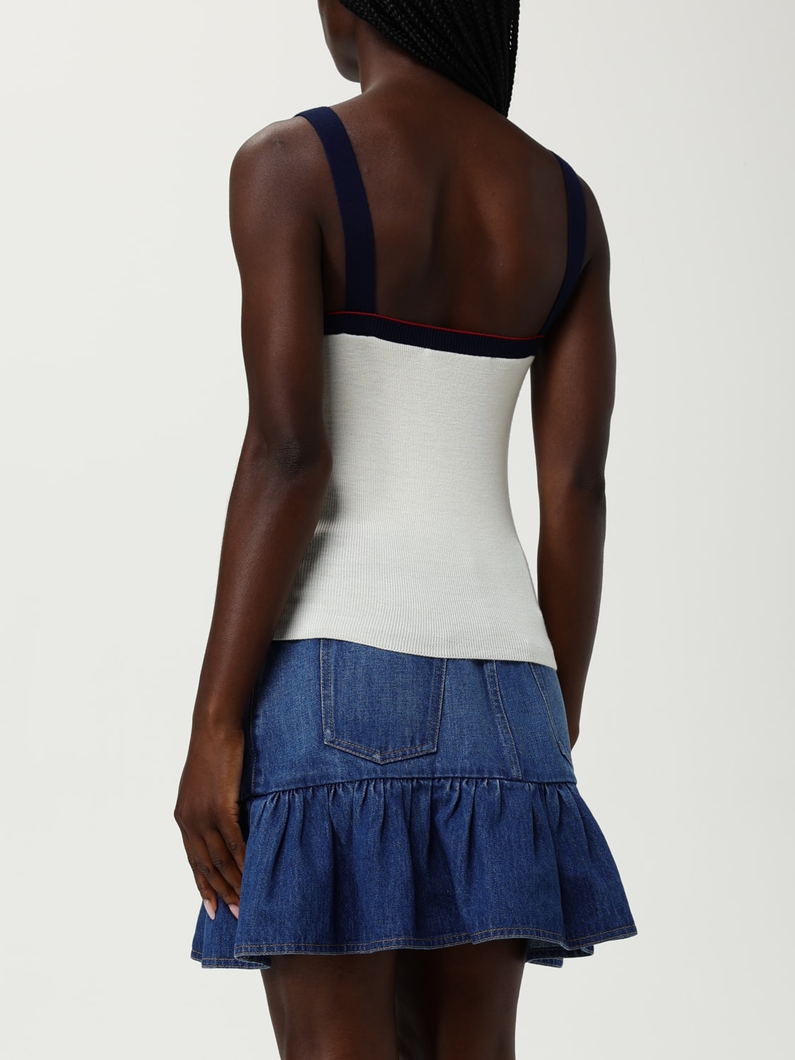 VALENTINO TOP: Top mujer Valentino, Azul Marino - Img 3