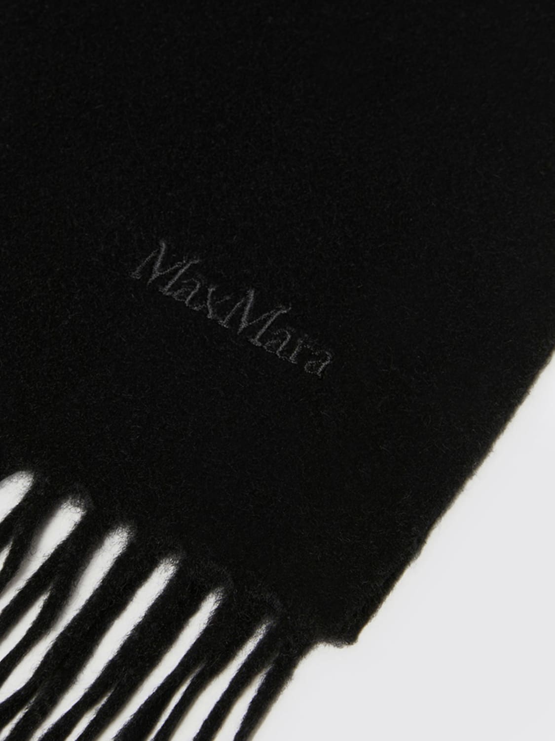 MAX MARA SCIARPA: Sciarpa Max Mara in cashmere , Nero - Img 2