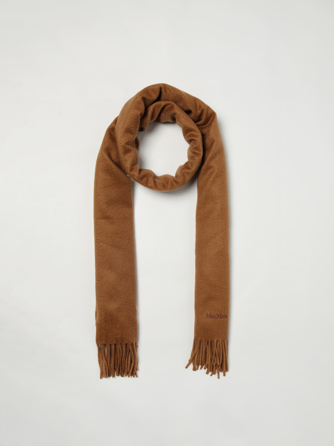 MAX MARA ÉCHARPE: écharpe femme Max Mara, Marron - Img 2