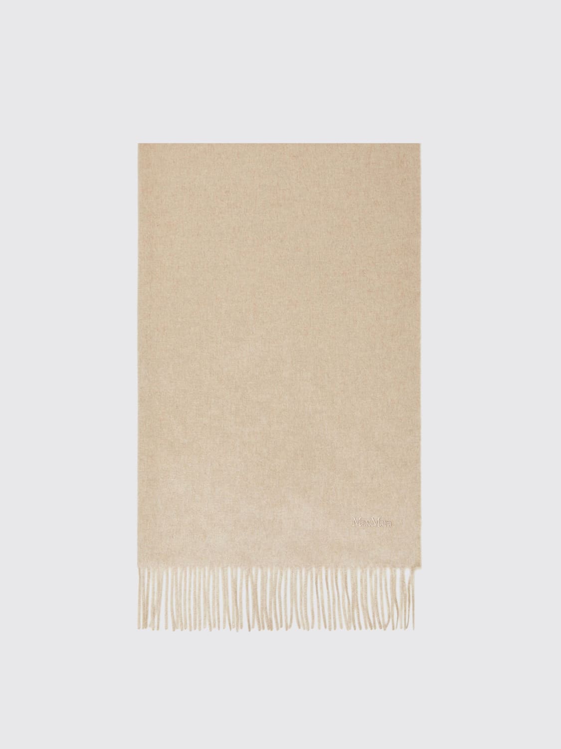 MAX MARA SCARF: Scarf woman Max Mara, Nude - Img 1