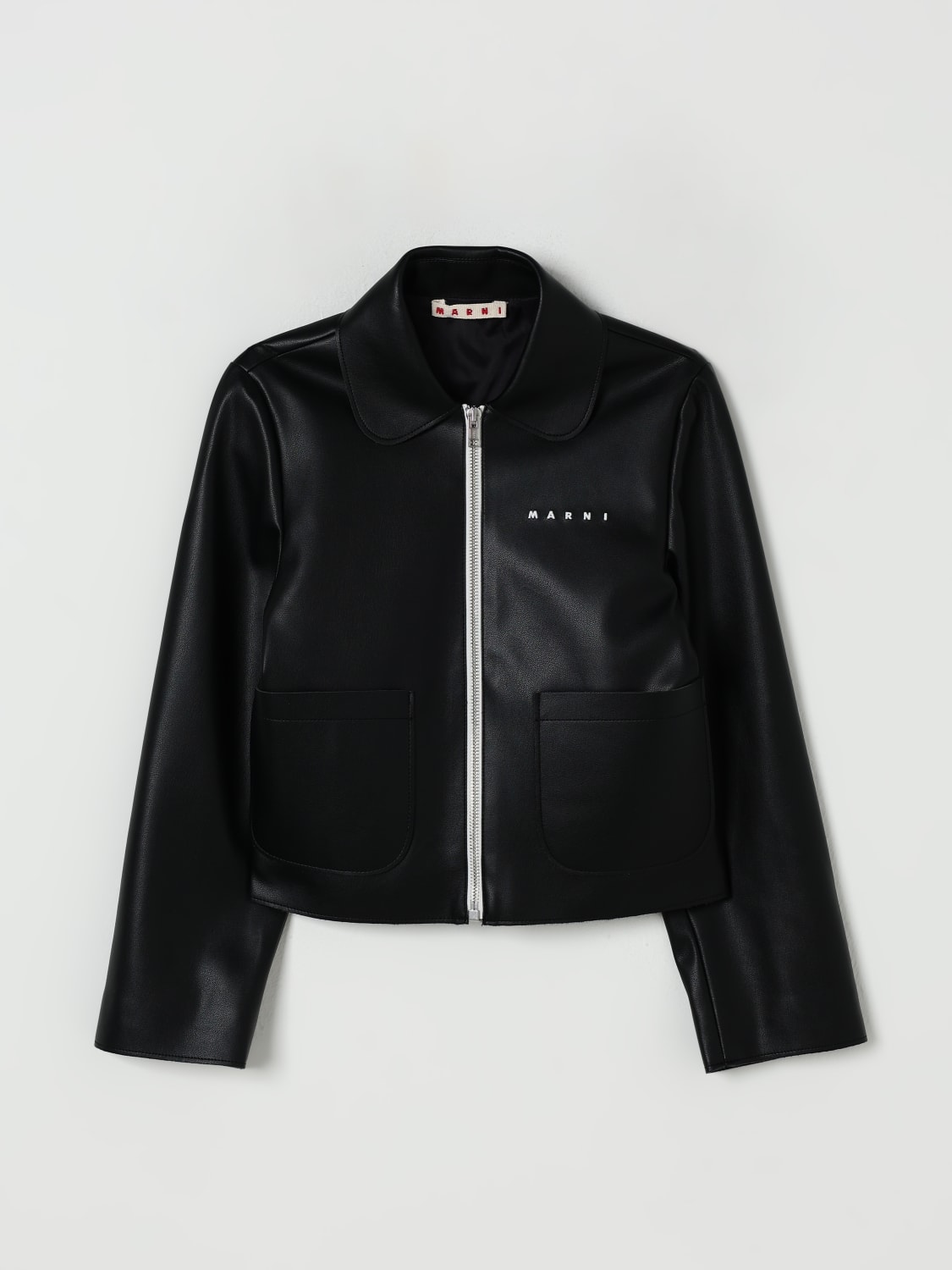 MARNI JACKET: Coat kids Marni, Black - Img 1