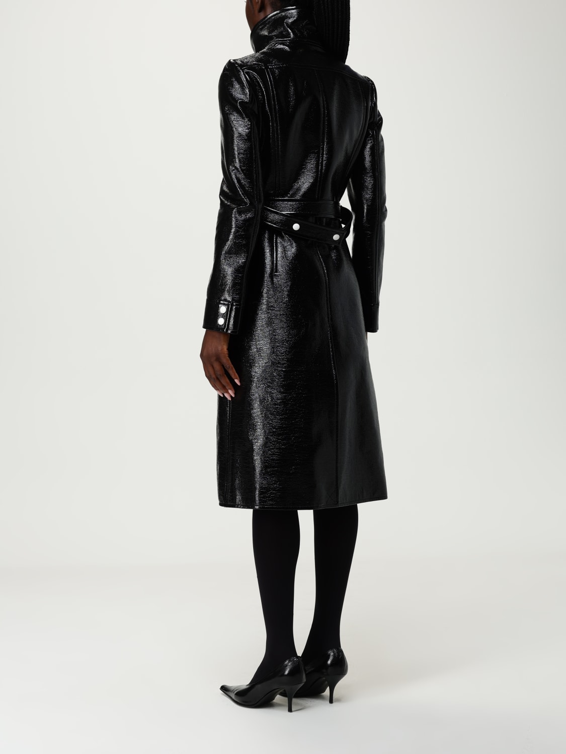 COURRÈGES JACKET: Coat woman CourrÈges, Black - Img 3