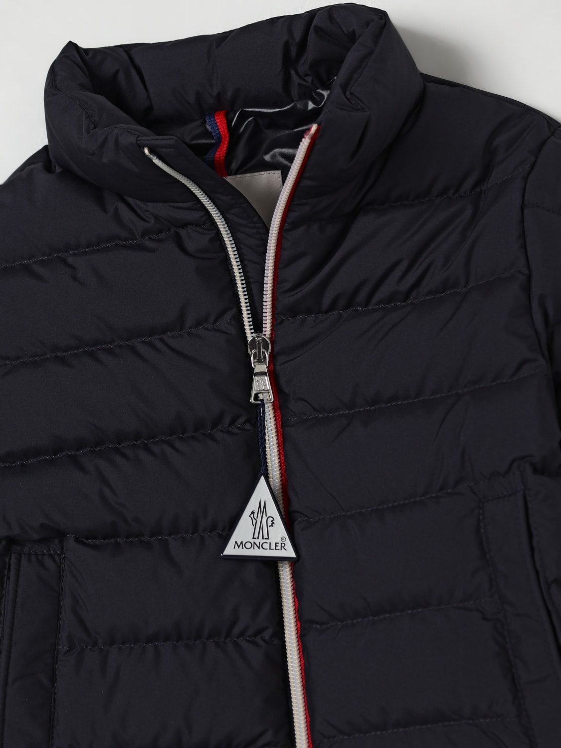 MONCLER CHAQUETA: Abrigo niños Moncler, Azul Oscuro - Img 3