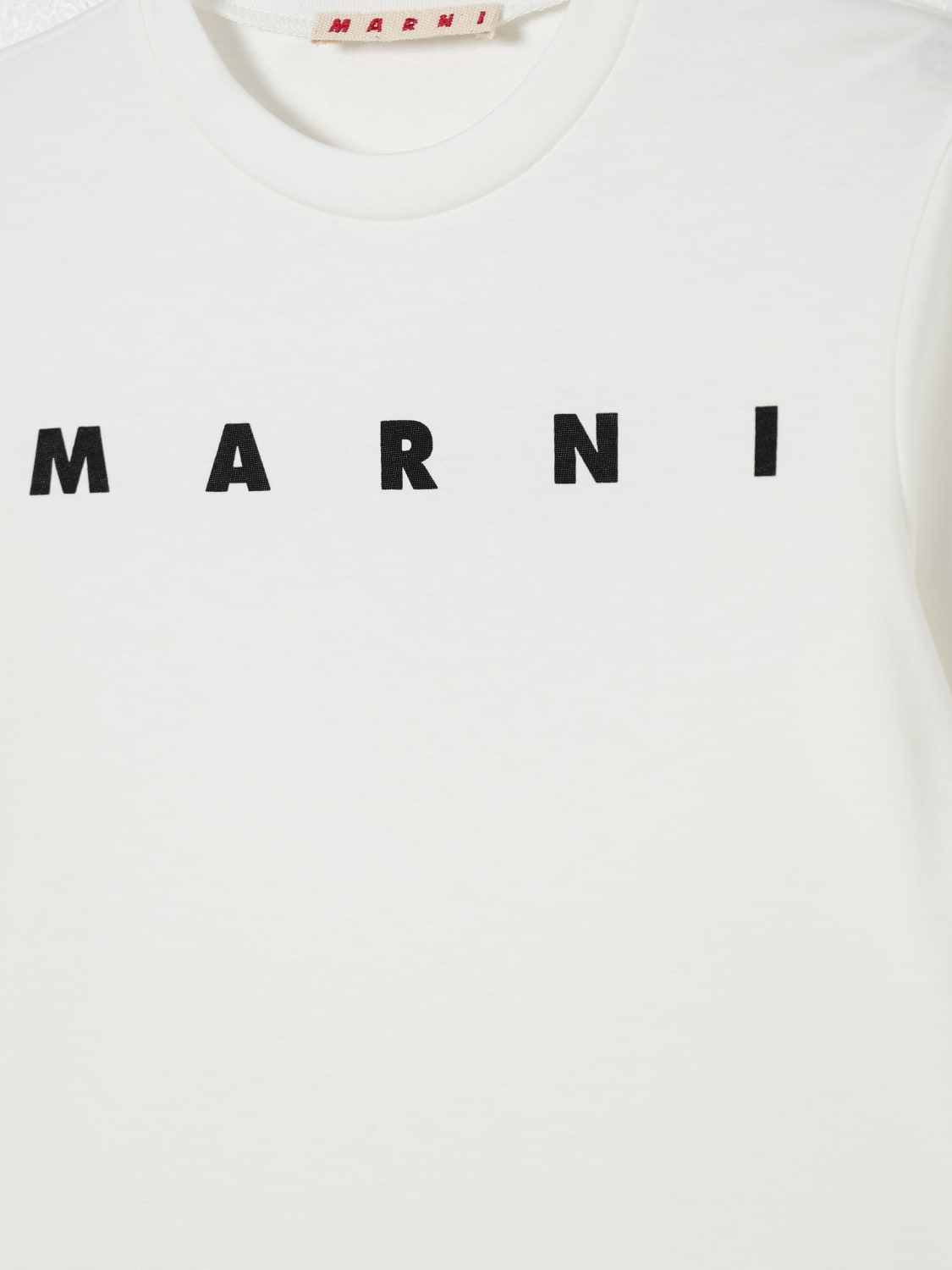 MARNI CAMISETA: Camiseta niños Marni, Crema - Img 3