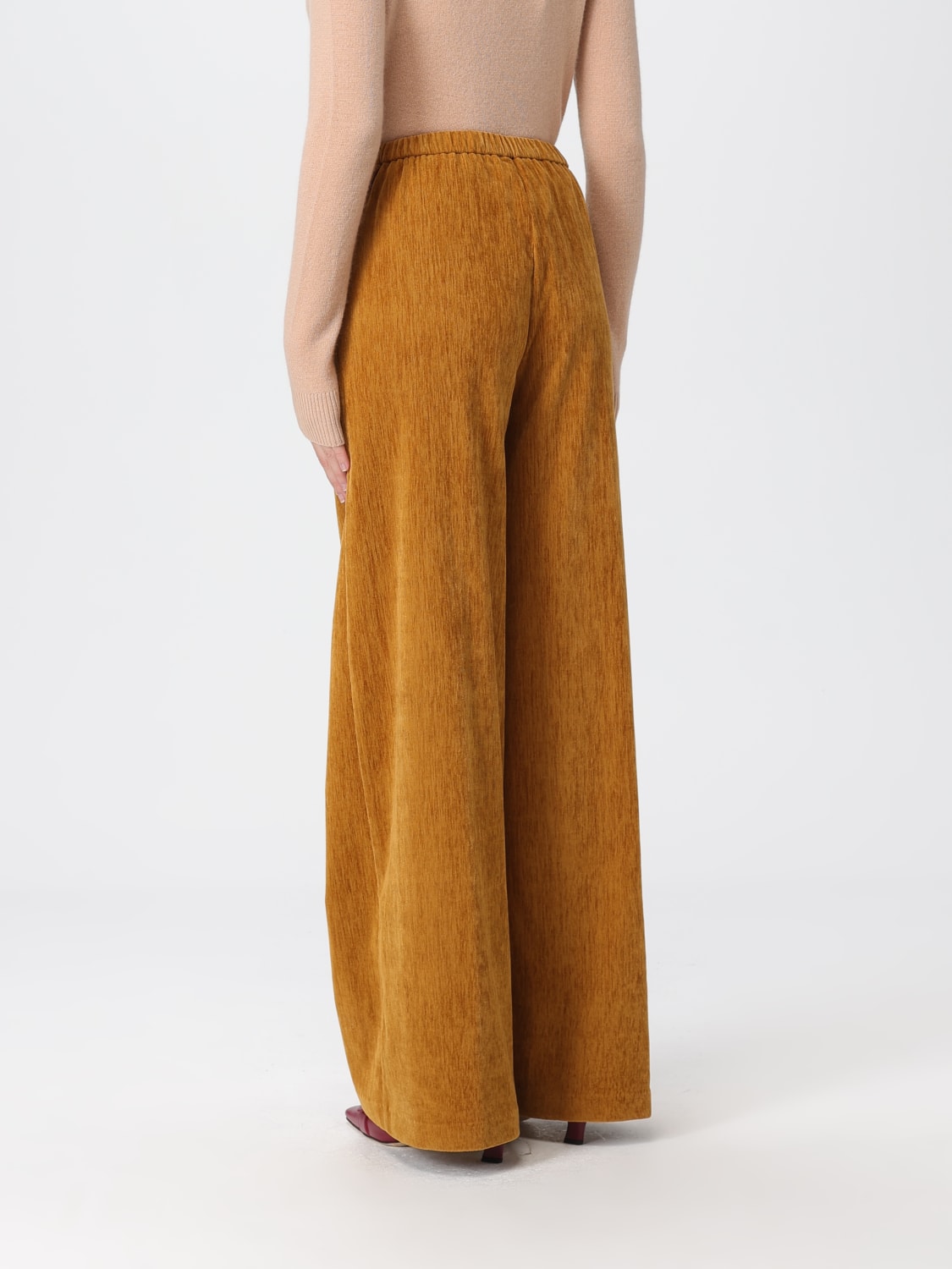 FORTE FORTE PANTALONI: Pantalone in velluto Forte Forte, Ambra - Img 2