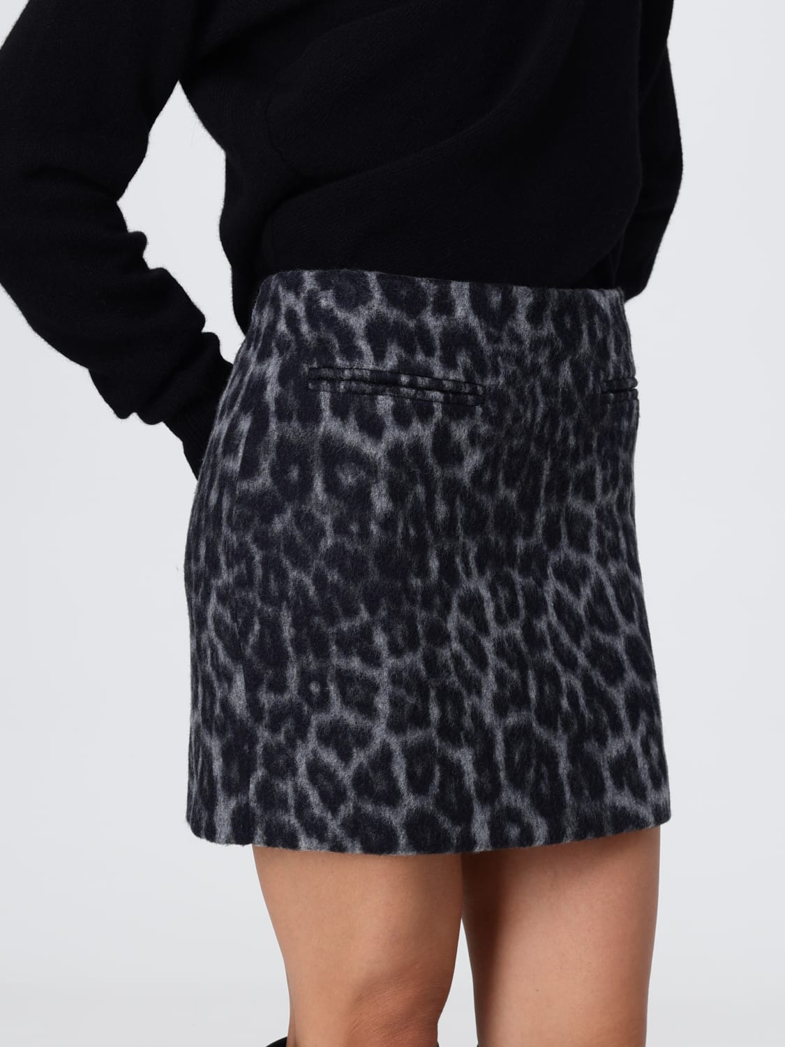 FEDERICA TOSI SKIRT: Skirt woman Federica Tosi, Grey - Img 4