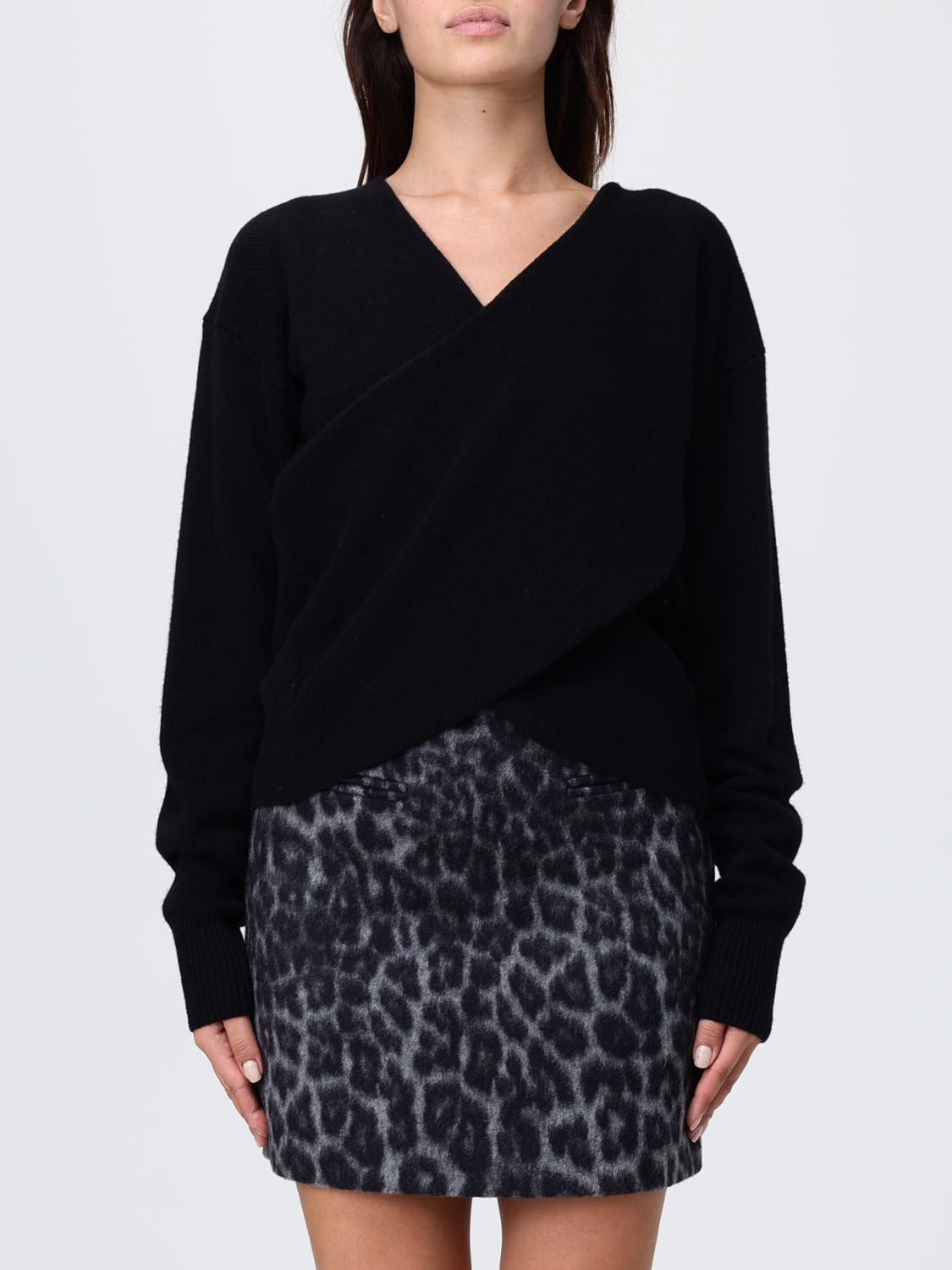 FEDERICA TOSI SWEATER: Sweater woman Federica Tosi, Black - Img 1